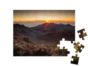 puzzleYOU Puzzle Haleakala National Park auf Maui in Hawaii, 48 Puzzleteile, puzzleYOU-Kollektionen Hawaii