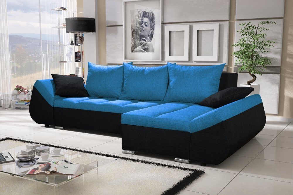 Fun Möbel Ecksofa Schlafsofa Sofa KLEO günstig online kaufen