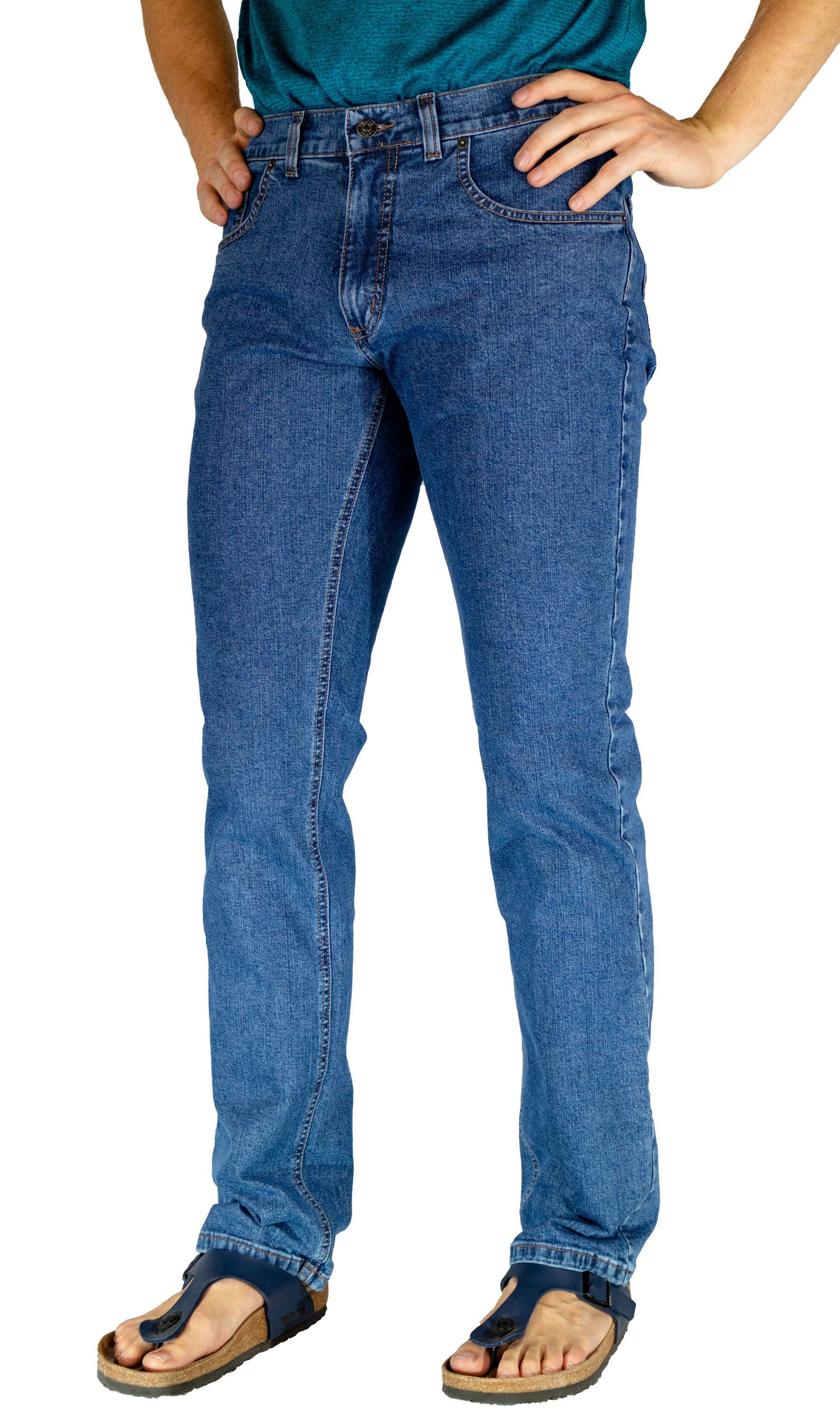 Herren Jeans Pioneer Authentic Jeans 5-Pocket-Jeans PIONEER RON stone 1144 9638.05