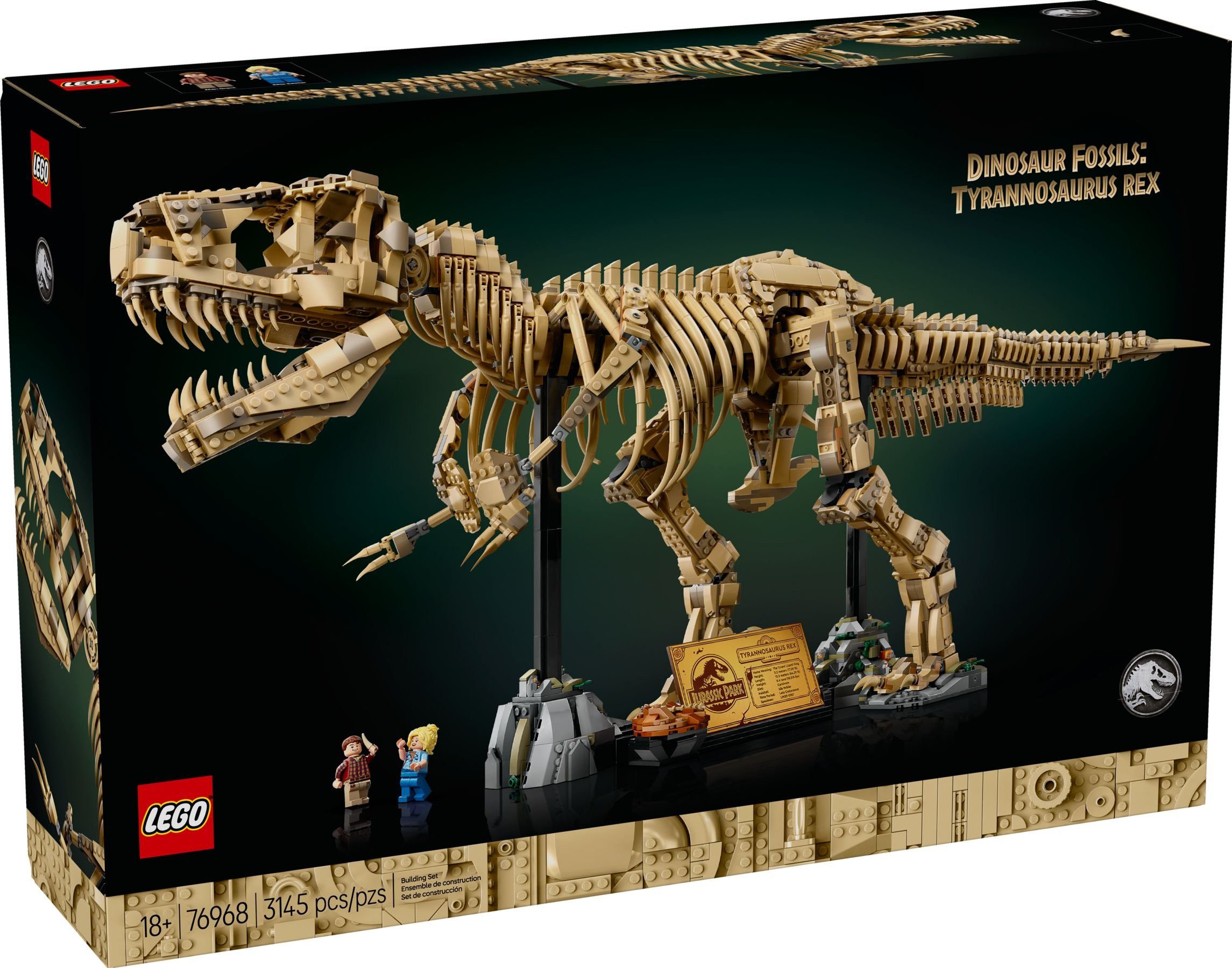 LEGO® Jurassic World 76968 Dinosaurier-Fossilien: Tyrannosaurus rex Konstru günstig online kaufen