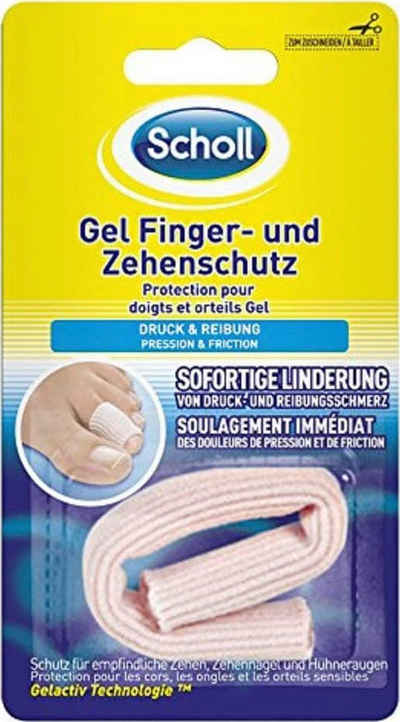 Scholl Zehenschutzpolster, Gel Finger- und Zehenschutz zuschneidbar