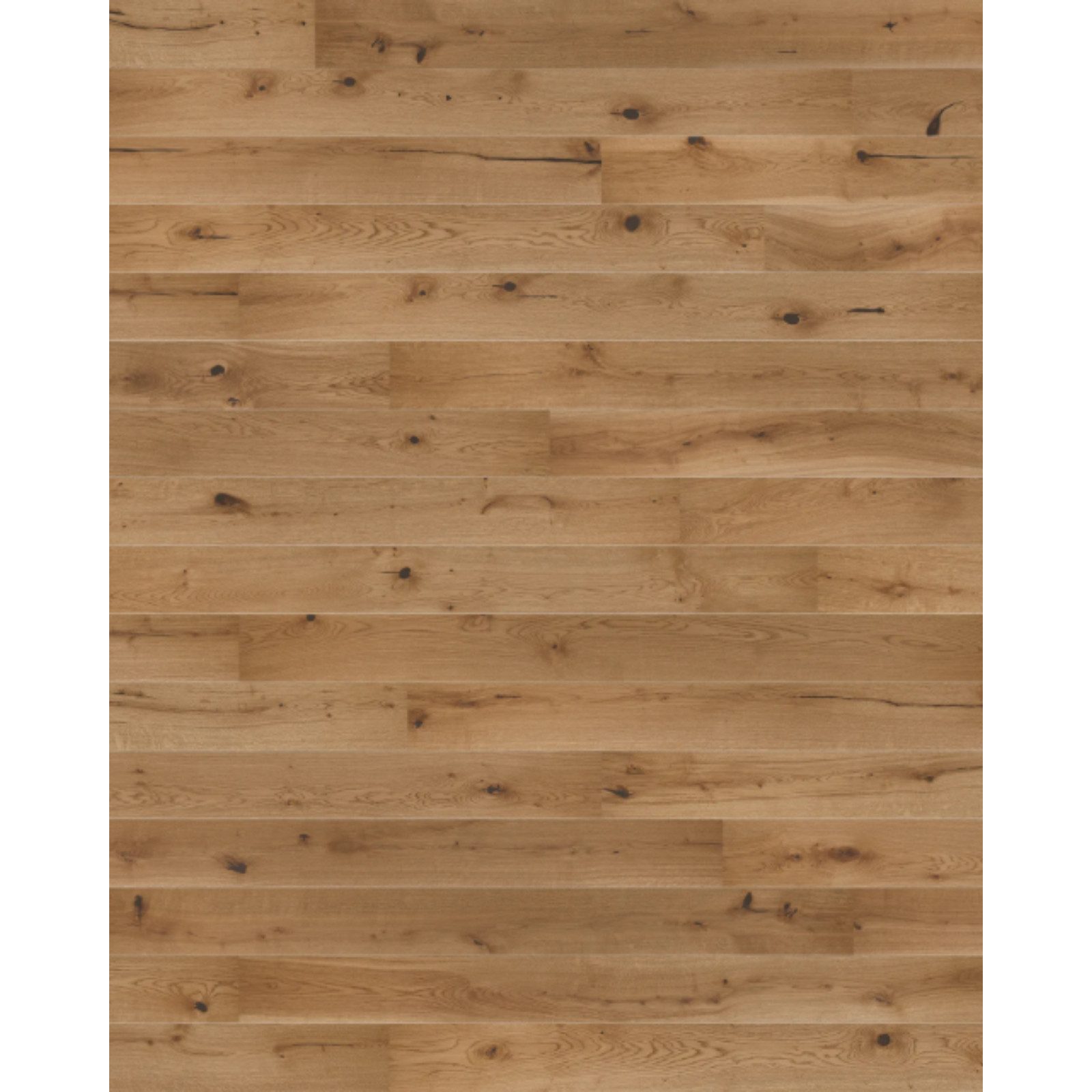 HORI Parkett HORI Parkett Eiche, Boden für Wohnräume, einfache Verlegung langlebig, 7 St., 7 Stück Pro Paket, 3-Schichtig, schwimmende Verlegung, vollflächige Verklebung