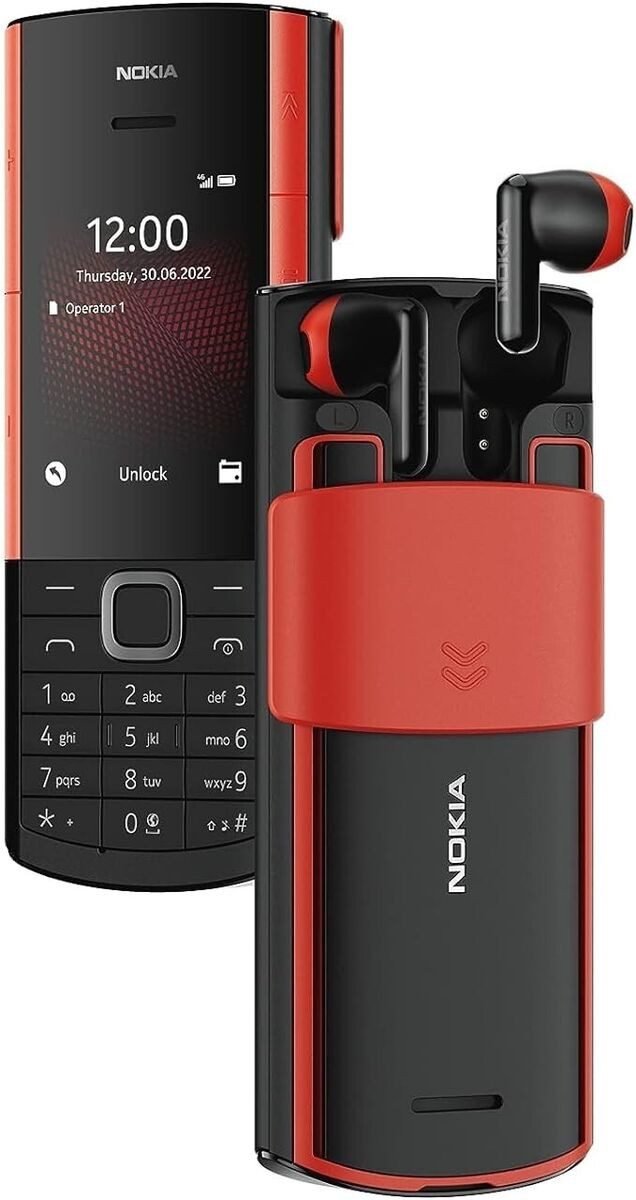 Nokia Nokia 5710 XA DS - Black Handy (12,70 cm/2,4 Zoll, 0.128 GB Speicherplatz, 0,3 MP Kamera)
