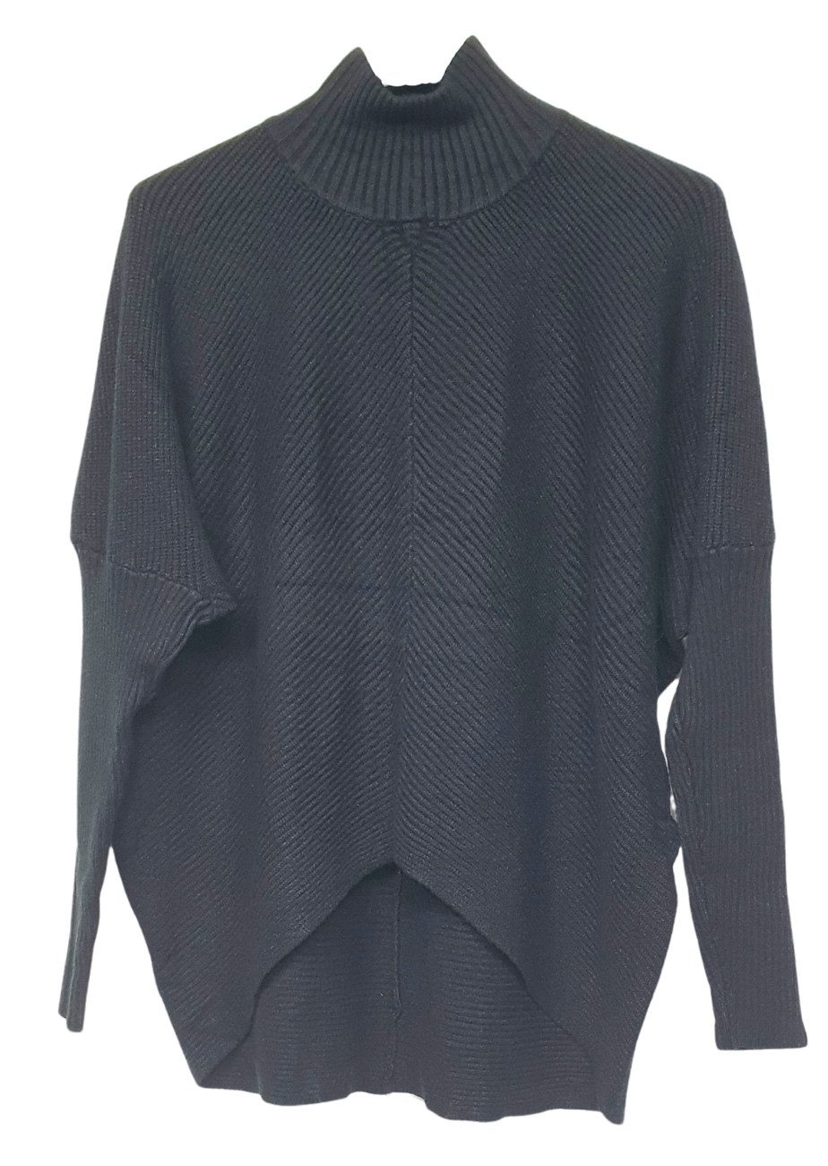 Charis Moda Longpullover Pullover asymmetrischer Schnitt günstig online kaufen