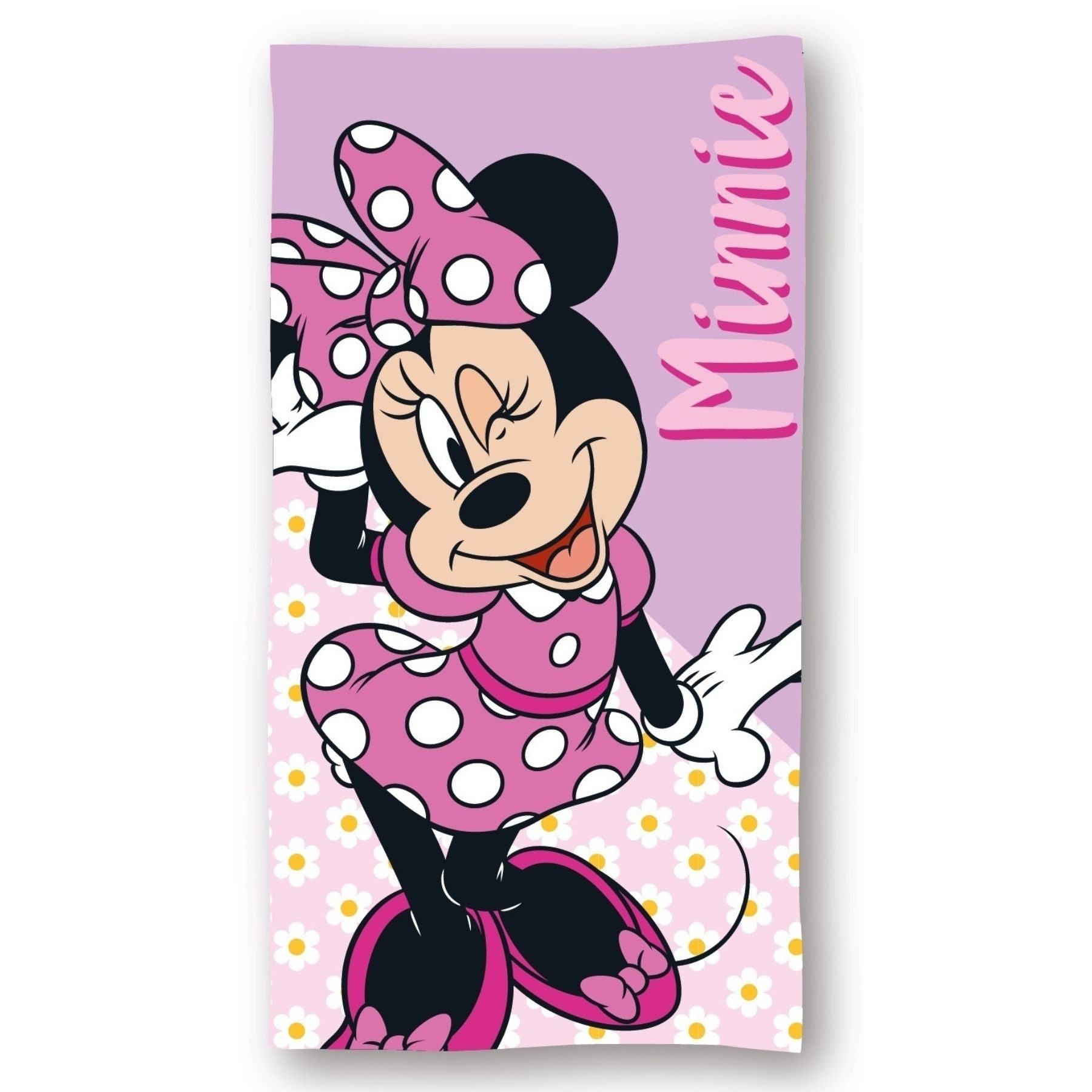 Disney Minnie Mouse Strandtuch für Kinder – Mikrofaser-Badetuch 140x70 cm günstig online kaufen