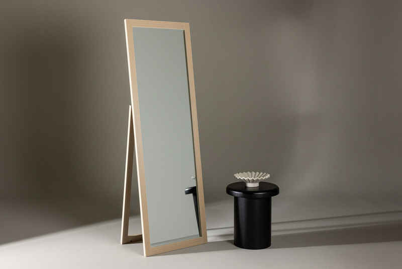 BOURGH Ganzkörperspiegel Sebring Spiegel Standspiegel mit Ständer 170 x 55 cm whitewash (1-St)