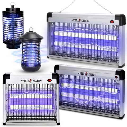 Randaco Insektenvernichter Elektrische Insektenfalle Mückenfalle LED UV-Licht Mückenlampe