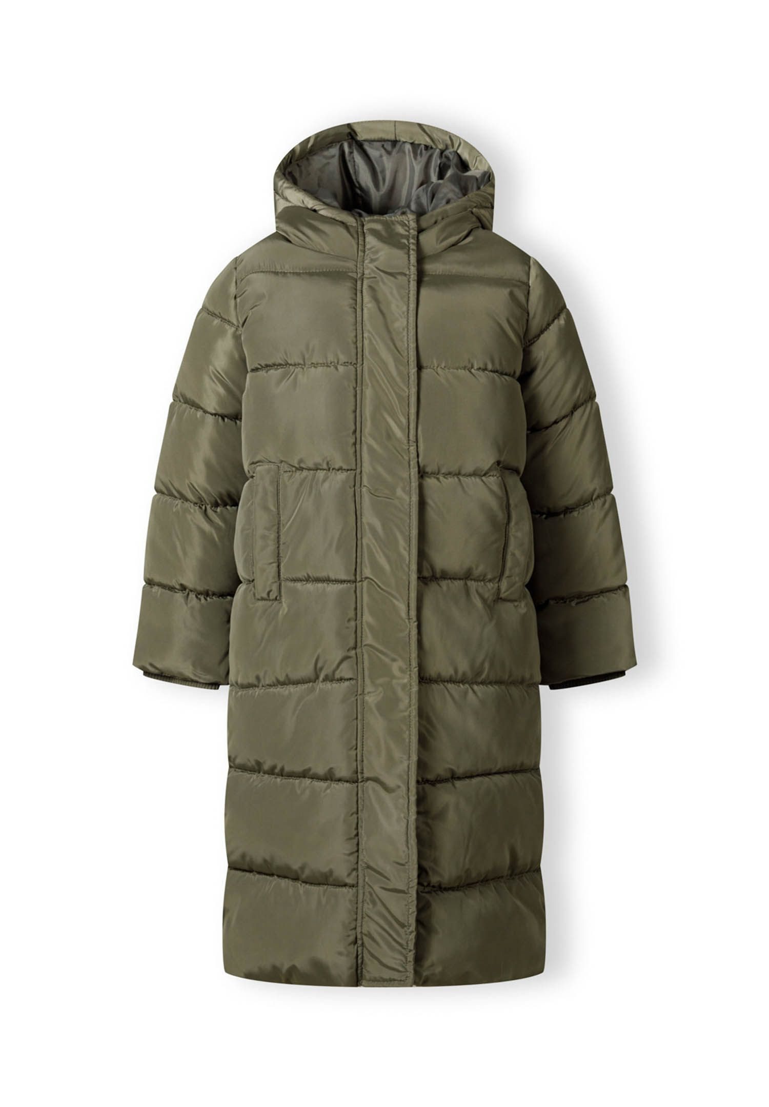 MINOTI Winterjacke Lange, gesteppte Winterjacke mit Kapuze und Reißverschlü günstig online kaufen