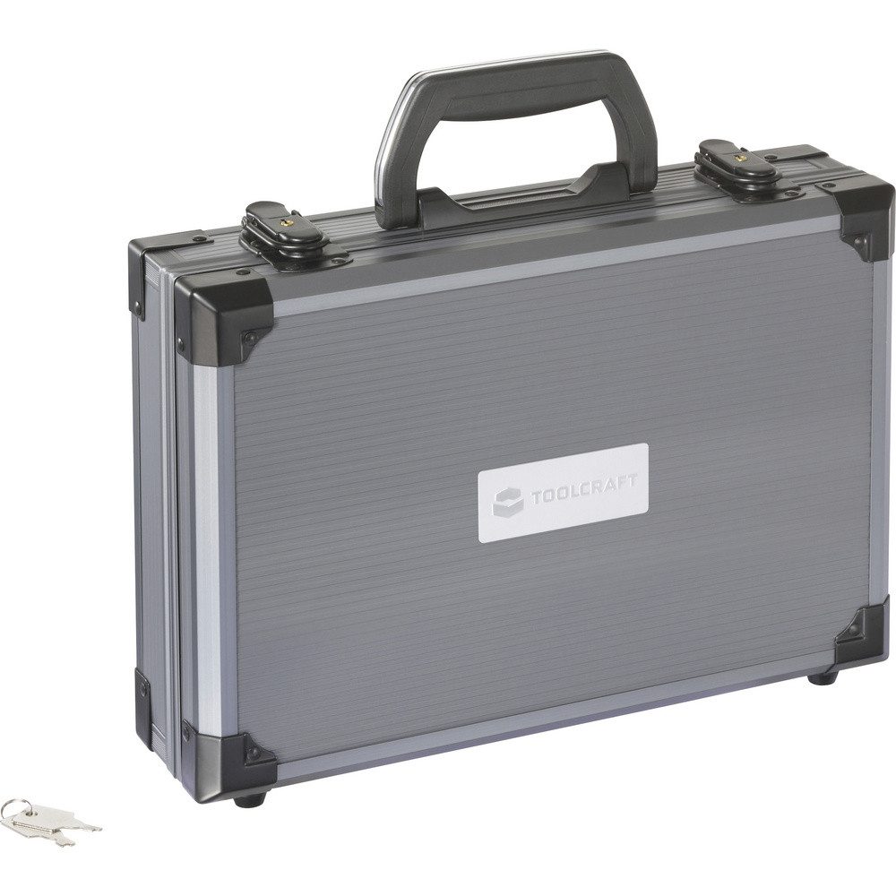 TOOLCRAFT Werkzeugkoffer TOOLCRAFT TO-10308357 Werkzeug-Pilotenkoffer unbestückt 1 Stück (L x