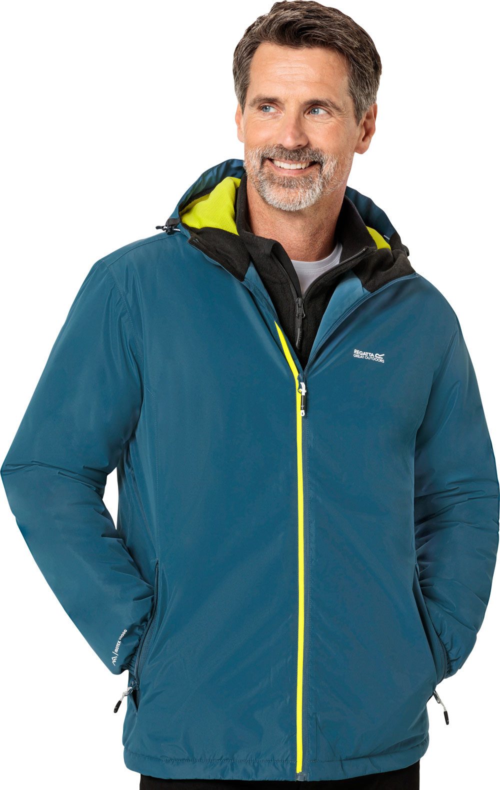 Regatta Allwetterjacke Mesh-Futter und warm wattiert mit Thermoguard