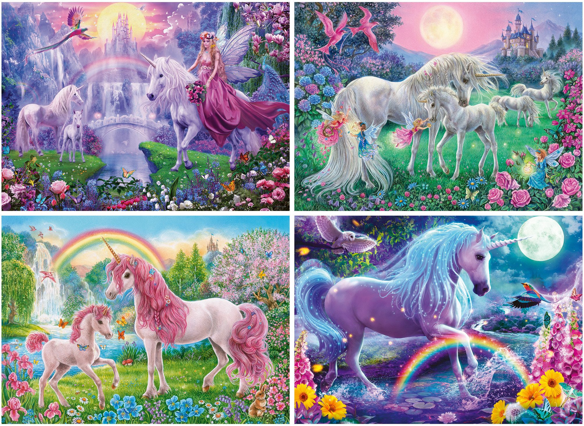 Ravensburger Puzzle Magische Einhörner, 400 Puzzleteile, Made in Europe