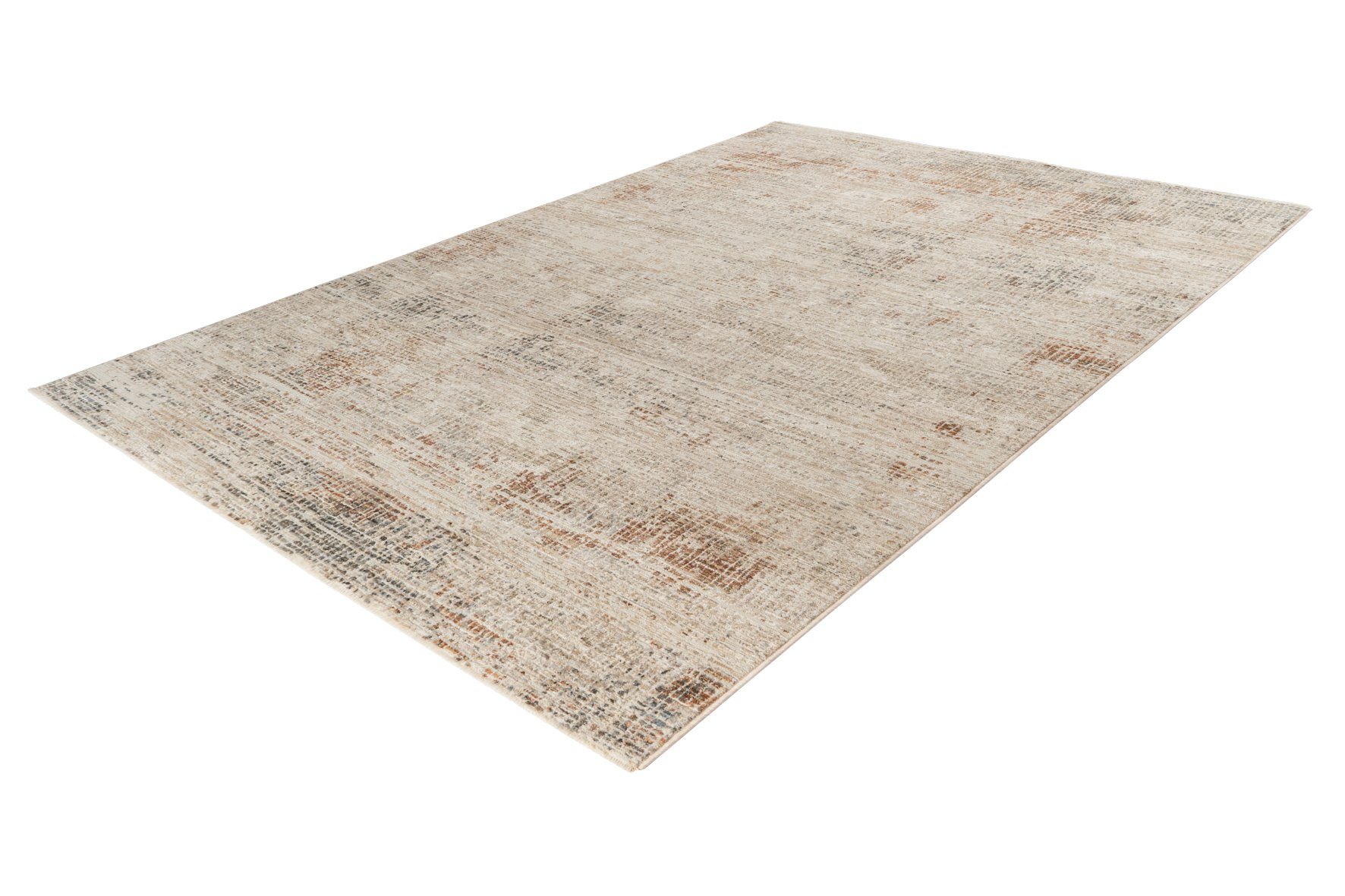 Obsession Teppich My Everest 421, rechteckig, Höhe: 7 mm, abstraktes Design, mit Fransen, Vintagedesign