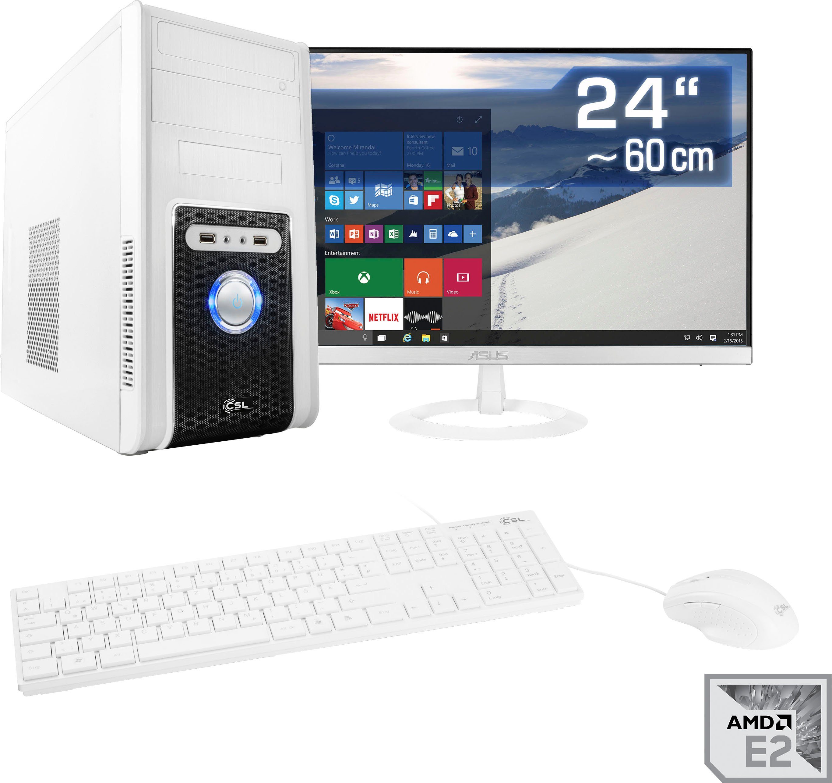 Weiße Computer online kaufen » PCs | OTTO