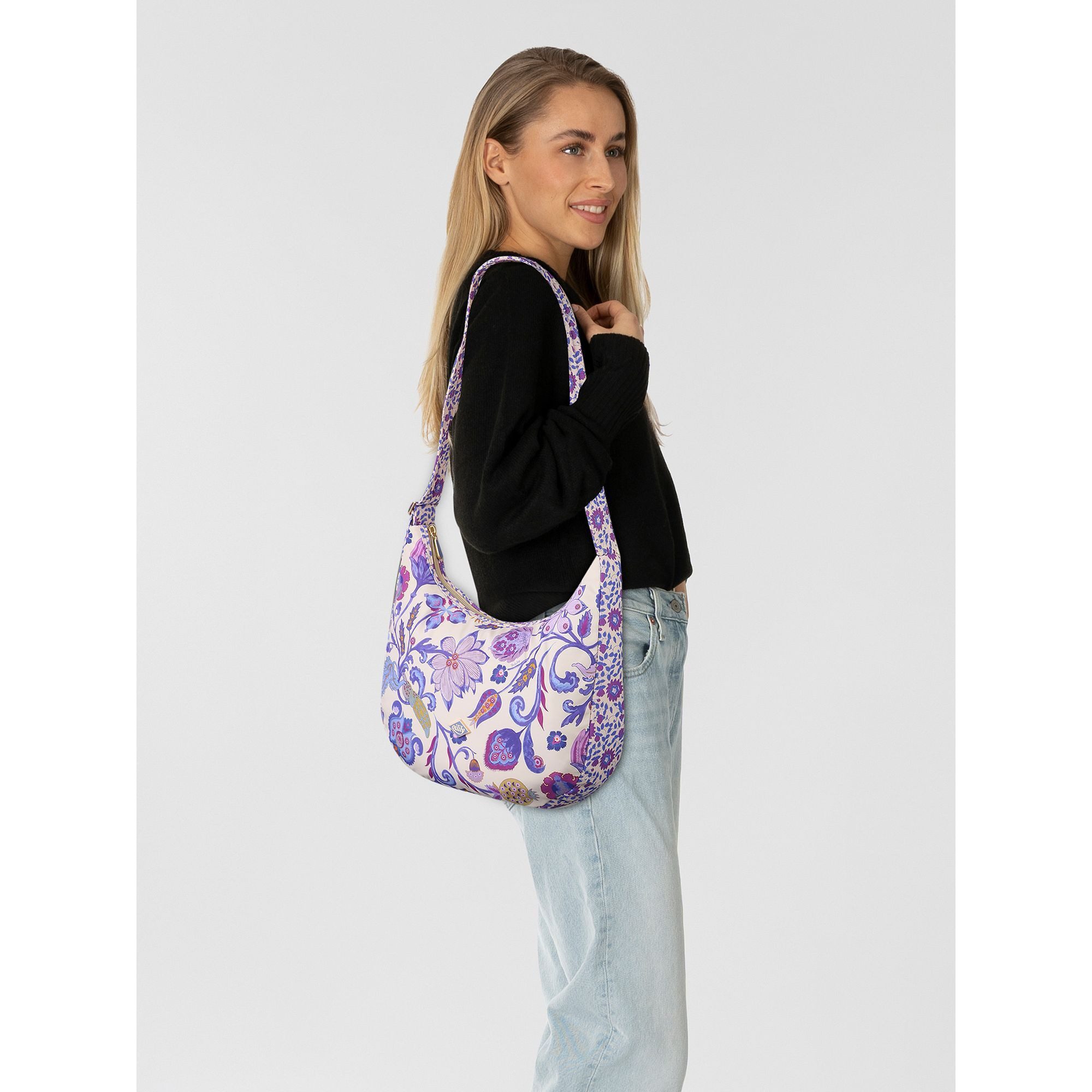 Oilily Schultertasche Sapphire Chintz, Polyester