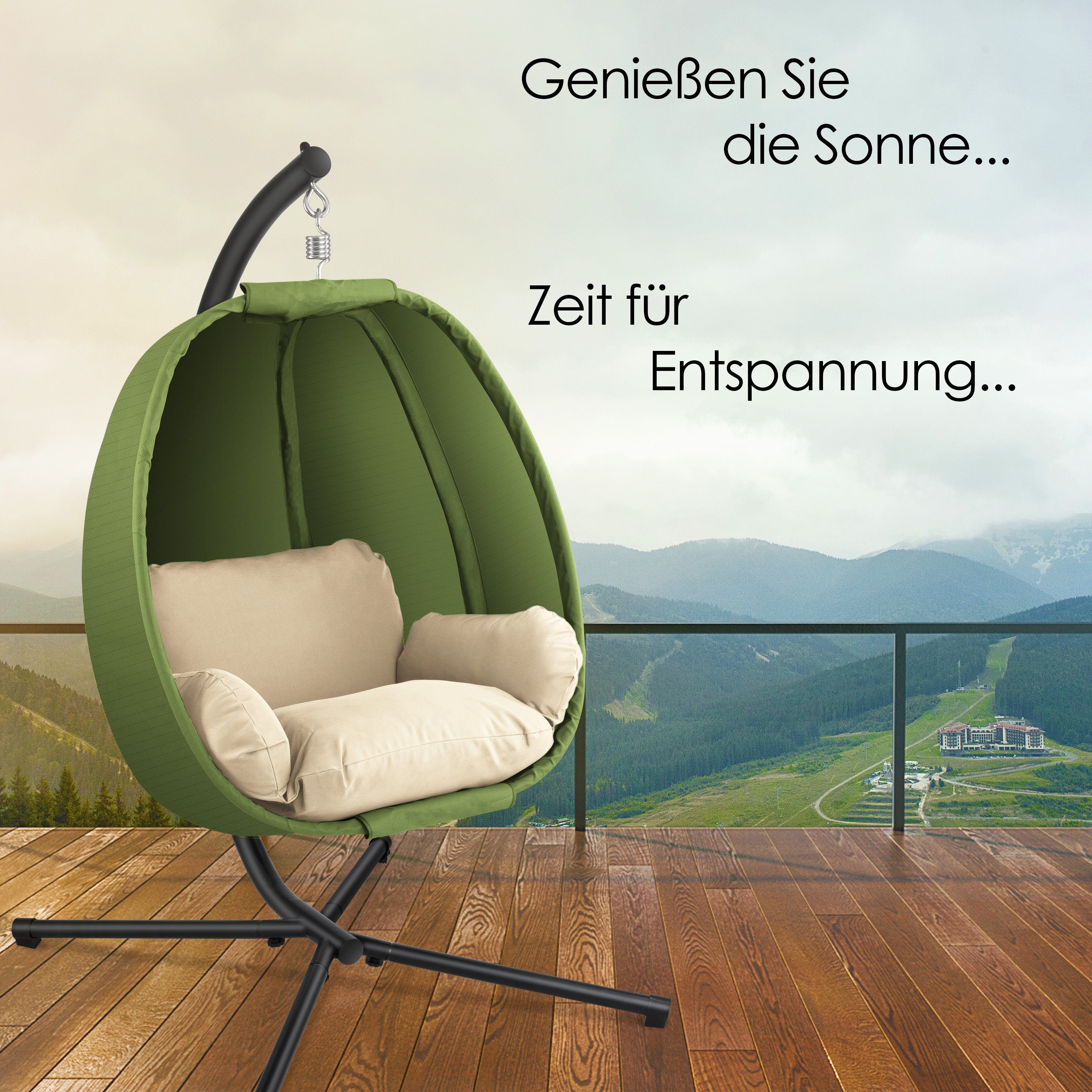 kesser hängesessel luxe