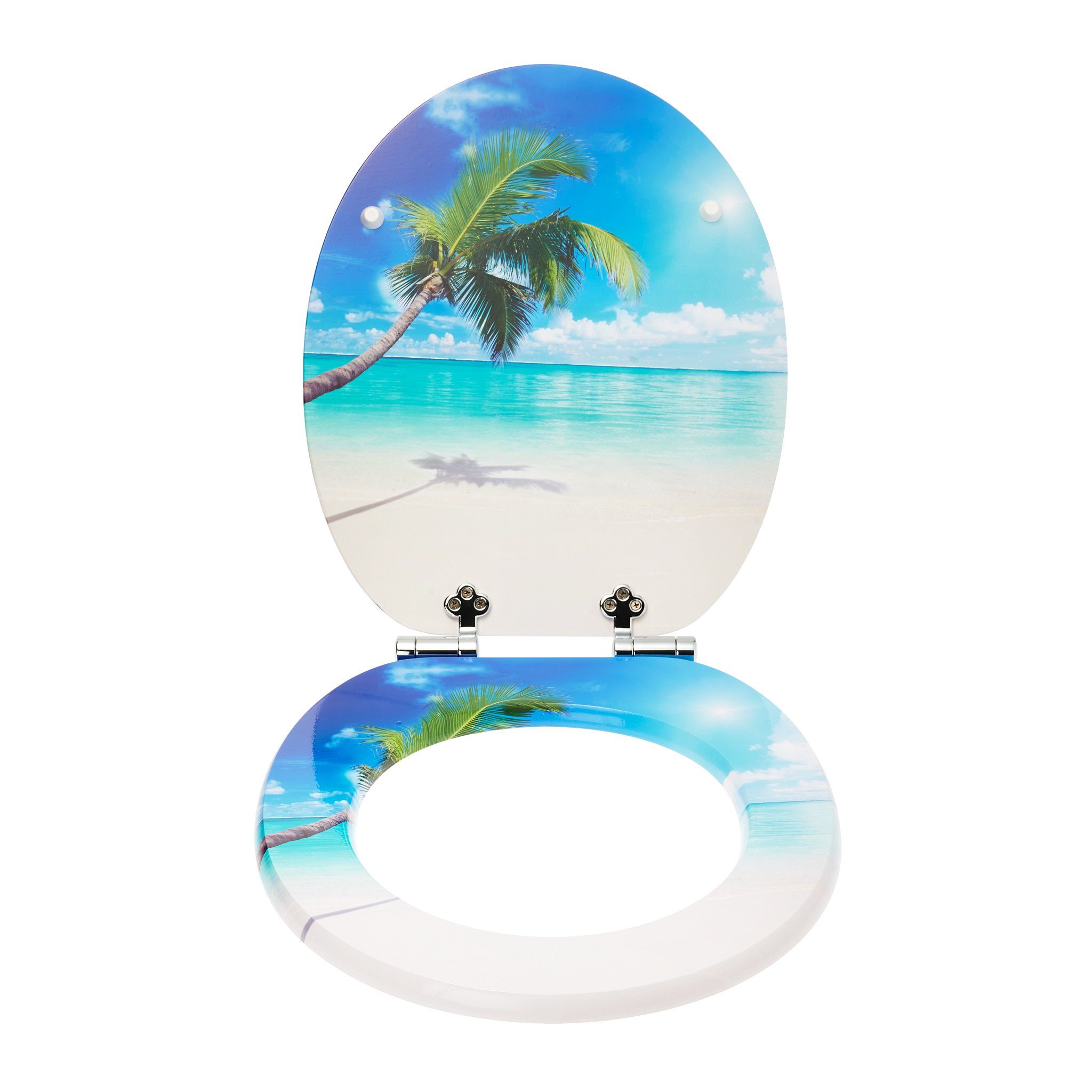 BONETTI WC-Sitz WC-Sitz aus Holz mit Absenkautomatik und modernen Design-Dr günstig online kaufen