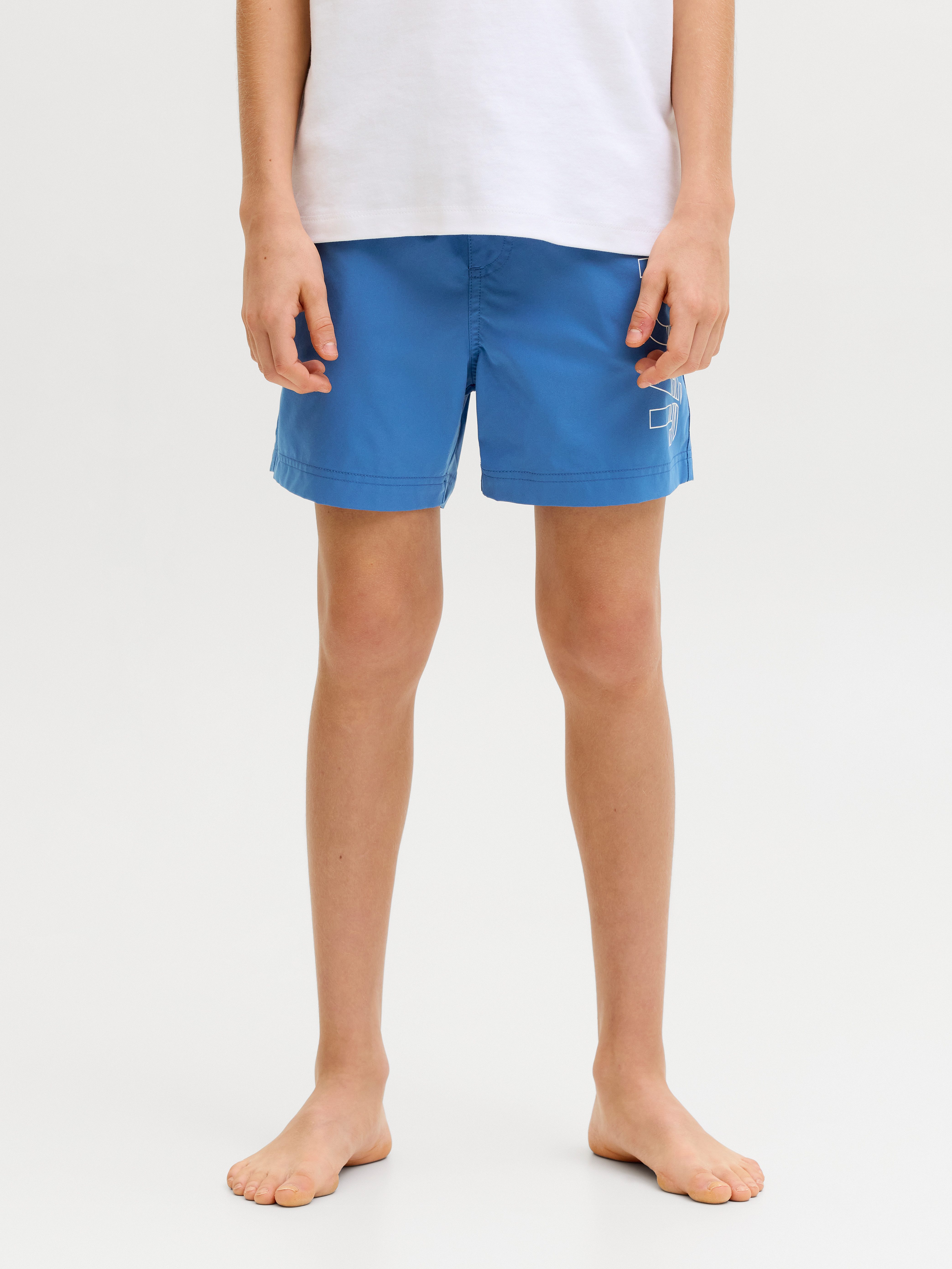 Jack & Jones Junior Badeshorts JPSTMAUI WAVE LOGO SWIM SHORTS SN JNR