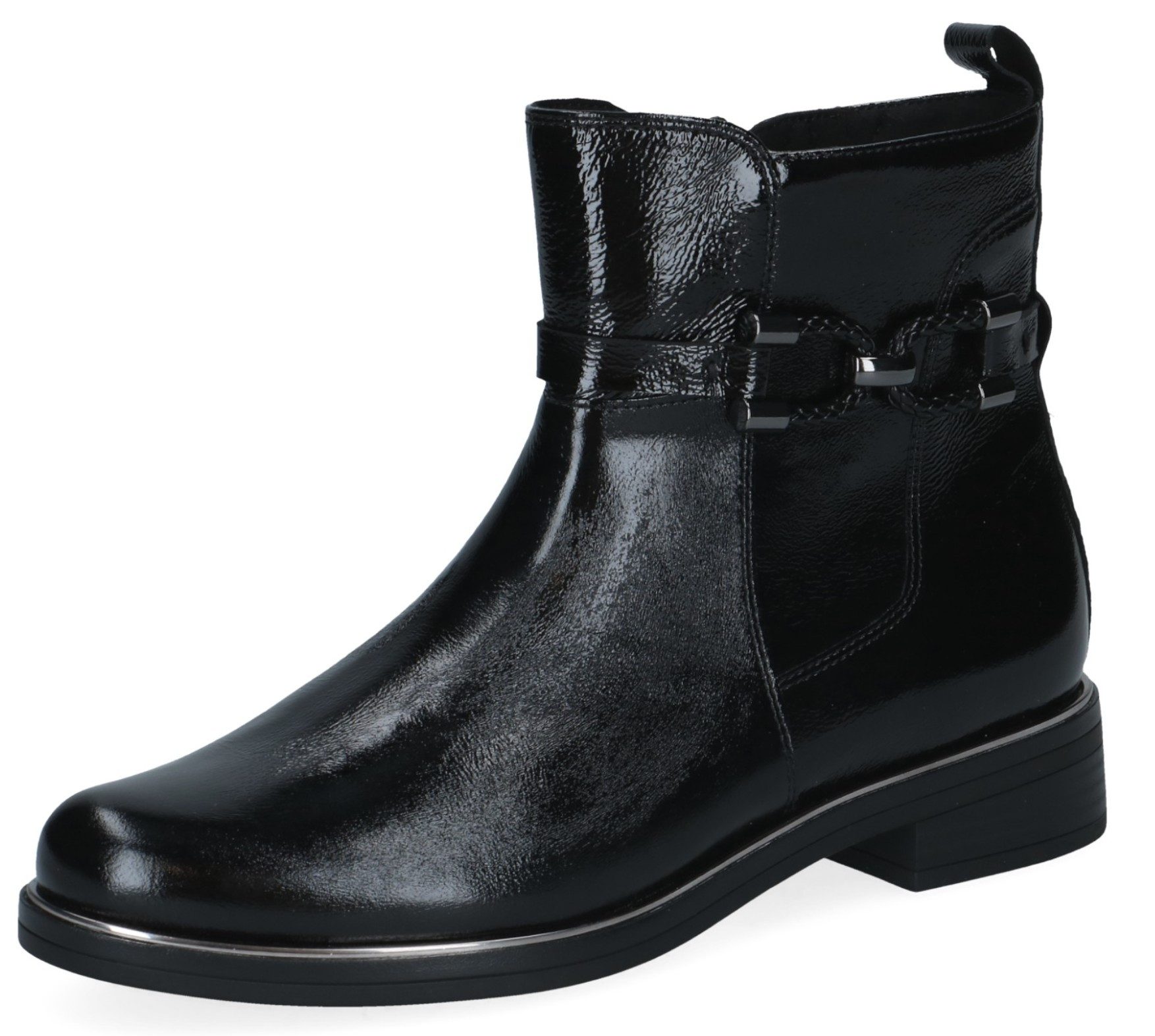 Caprice 9-25324-47 017 Black Naplak Stiefelette