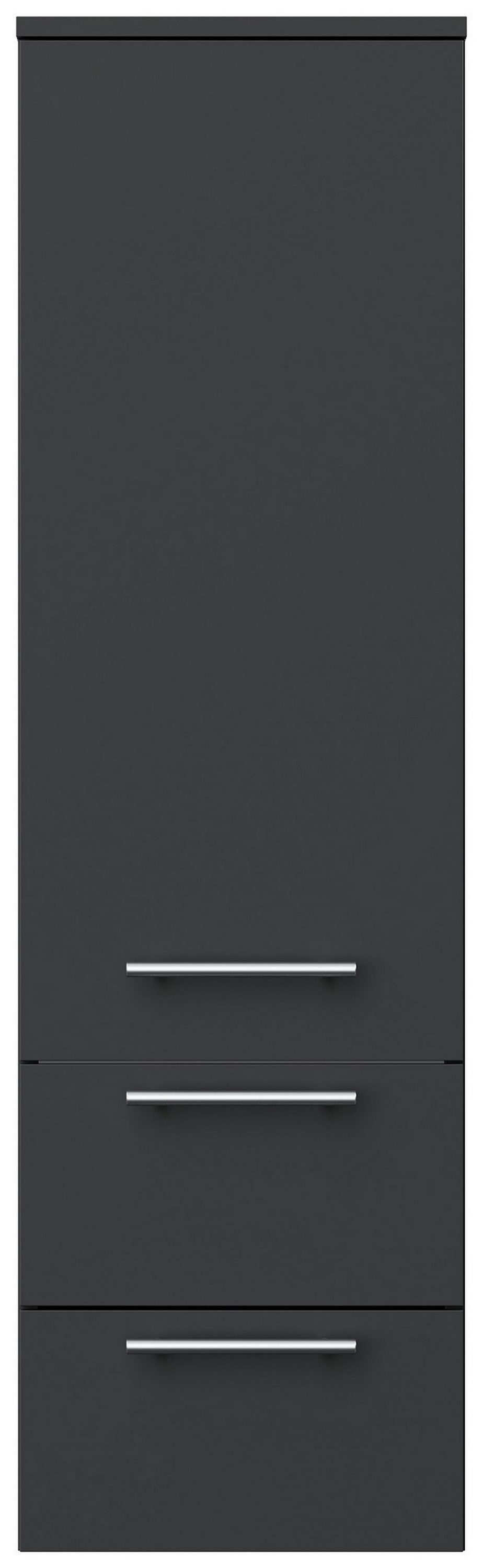 Posseik Hochschrank Badezimmer Hochschrank 120 cm Grafit