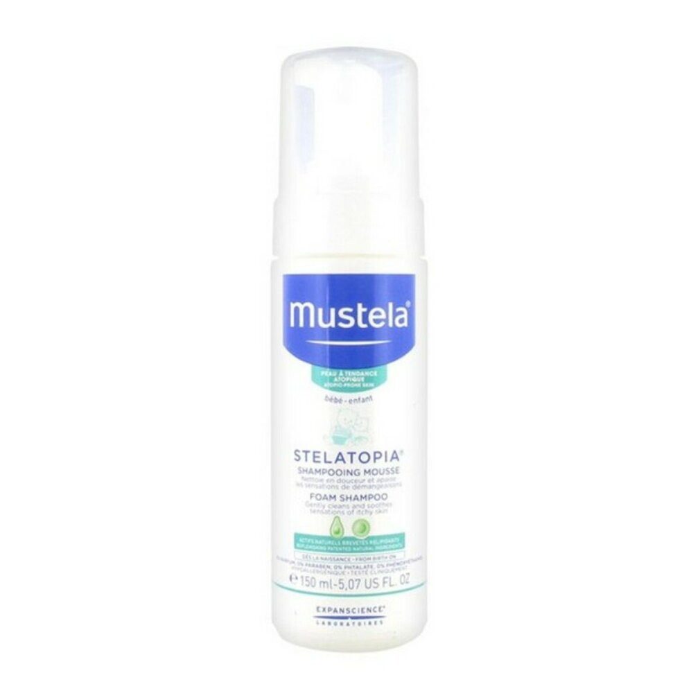 Mustela Haarshampoo Bébé Stelatopia Foam Shampoo 150ml