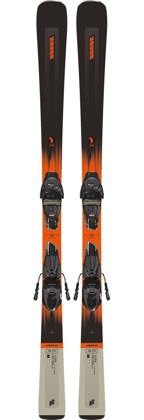K2 Ski DISRUPTION 76 CTI - M3 11 Compact Q BLACK_ANTHRACITE