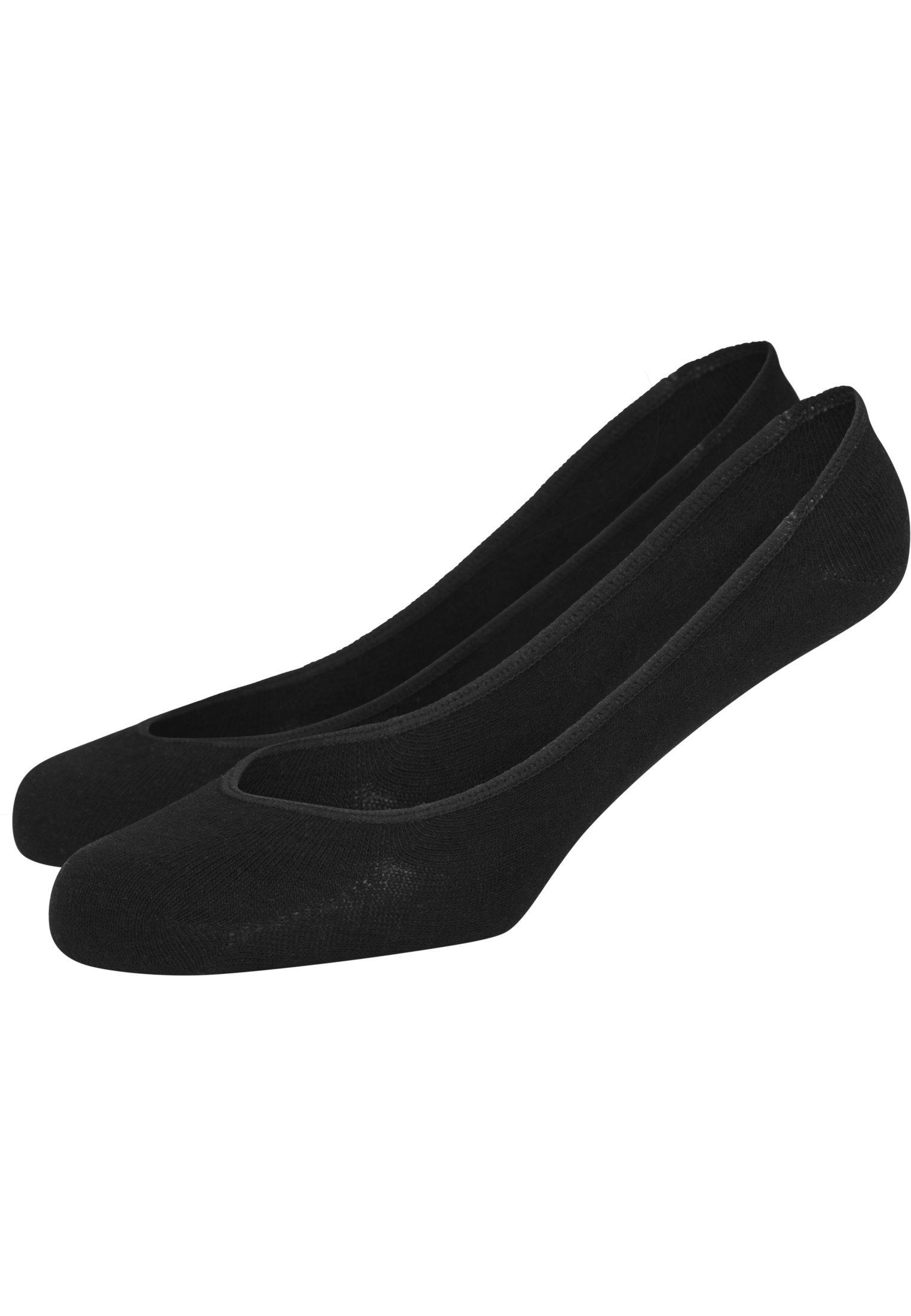 URBAN CLASSICS Freizeitsocken Accessoires Invisible Socks 5-Pack (1-Paar) black