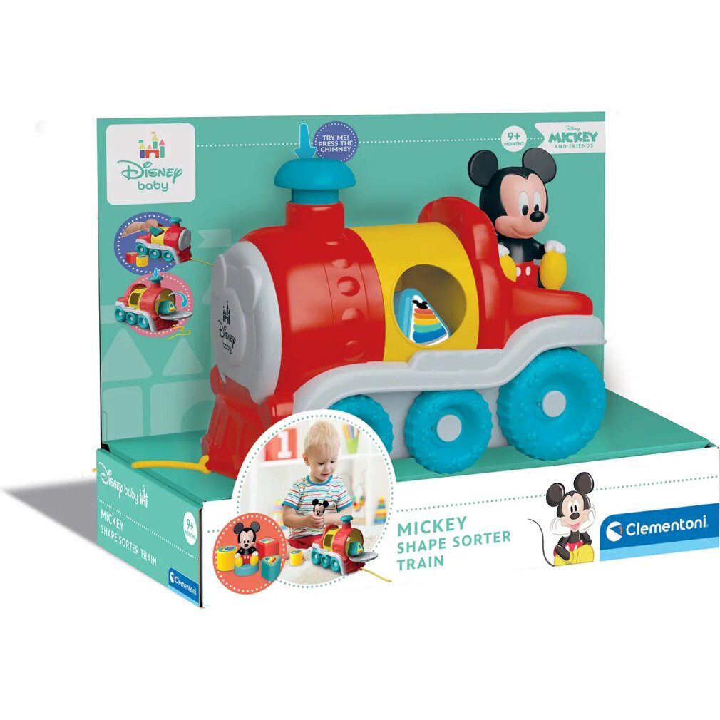 Clementoni® Spiel Disney Mickey Train passt Formen