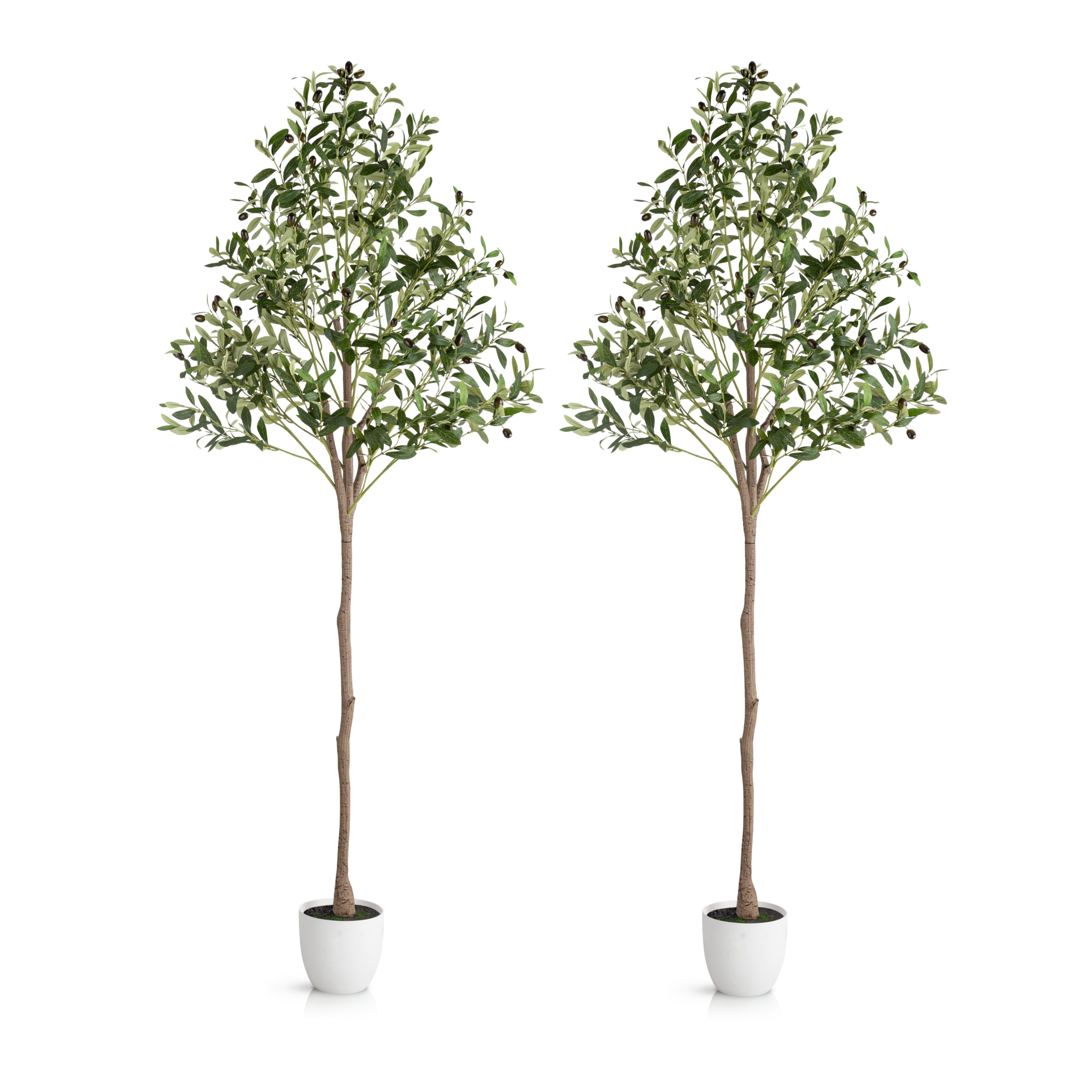 Kunstbaum Künstlicher Olivenbaum, Kunstpflanze Olivenbaum künstlich günstig online kaufen