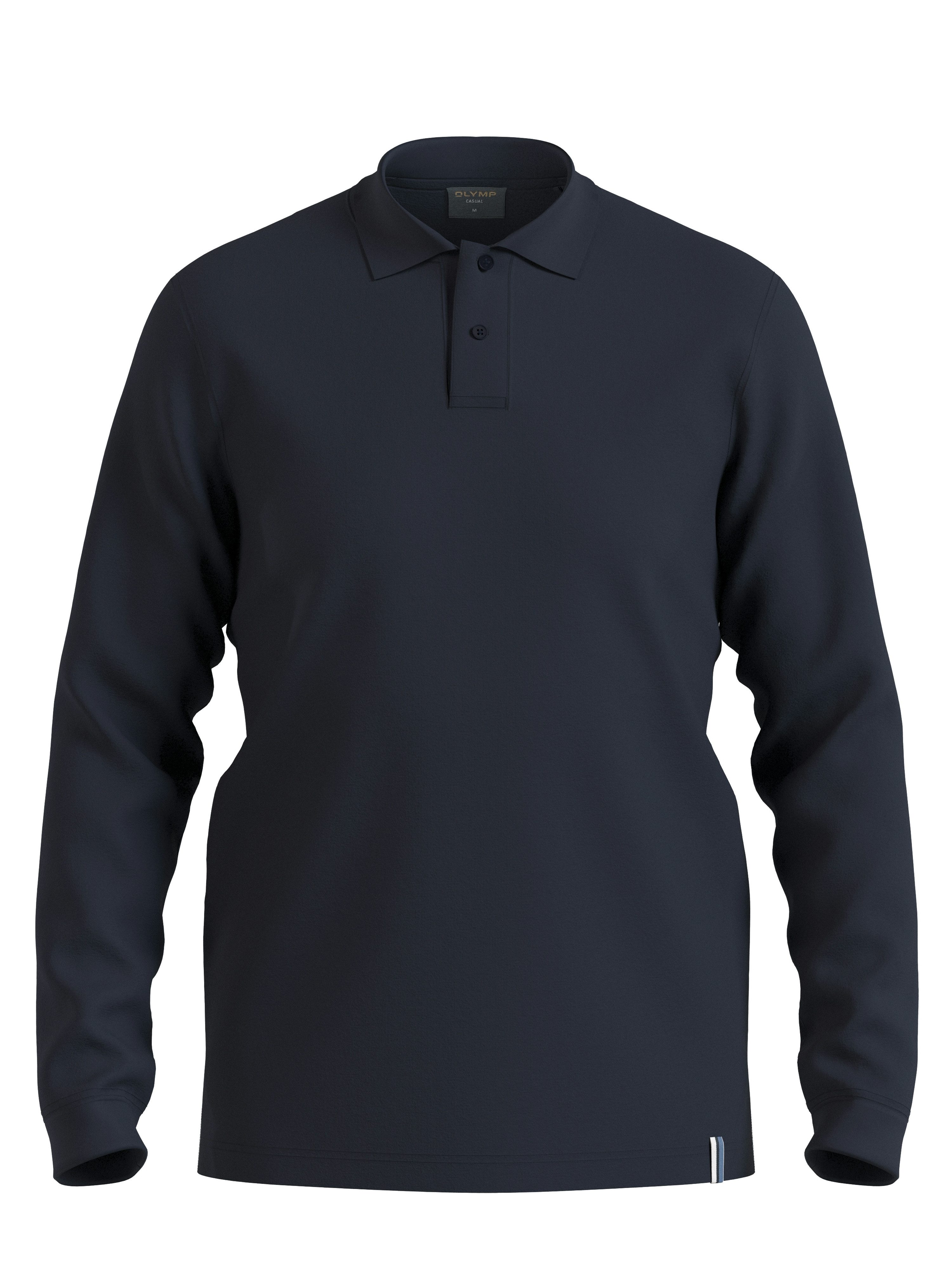 Langarm-Poloshirt