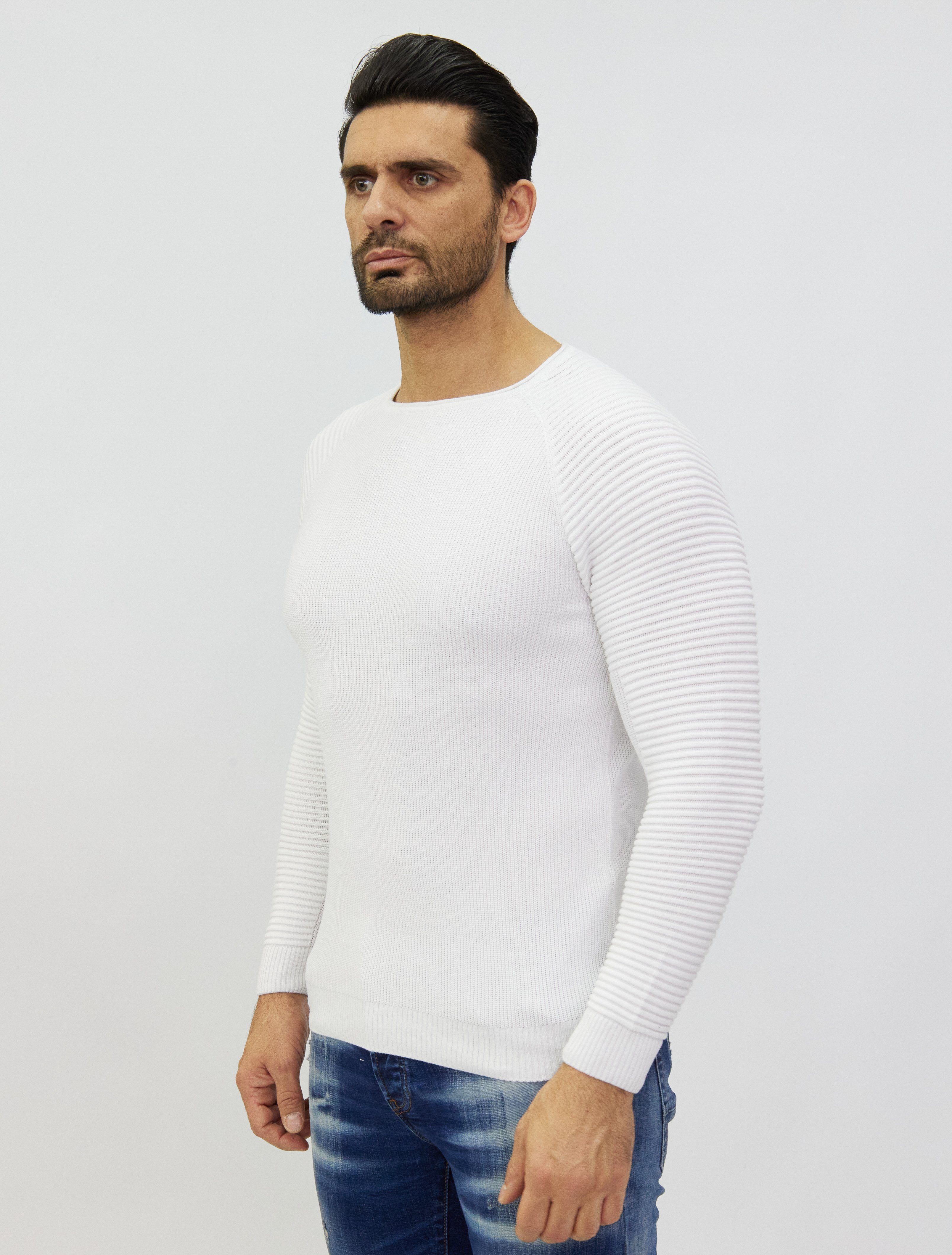 Denim Distriqt Strickpullover Feiner modischer Strickpullover günstig online kaufen