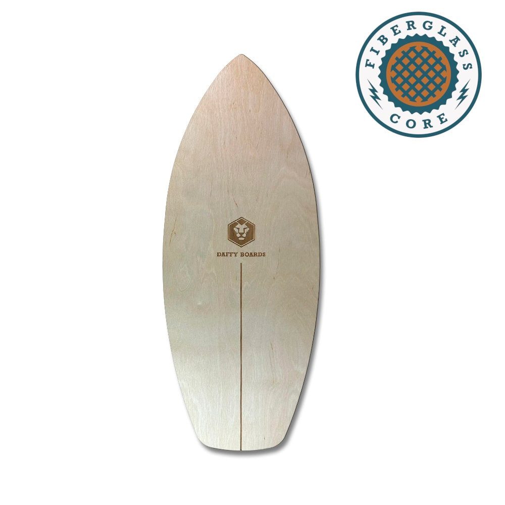 Balanceboard Surf Style mit Fiberglas-Kern - Design: Nature