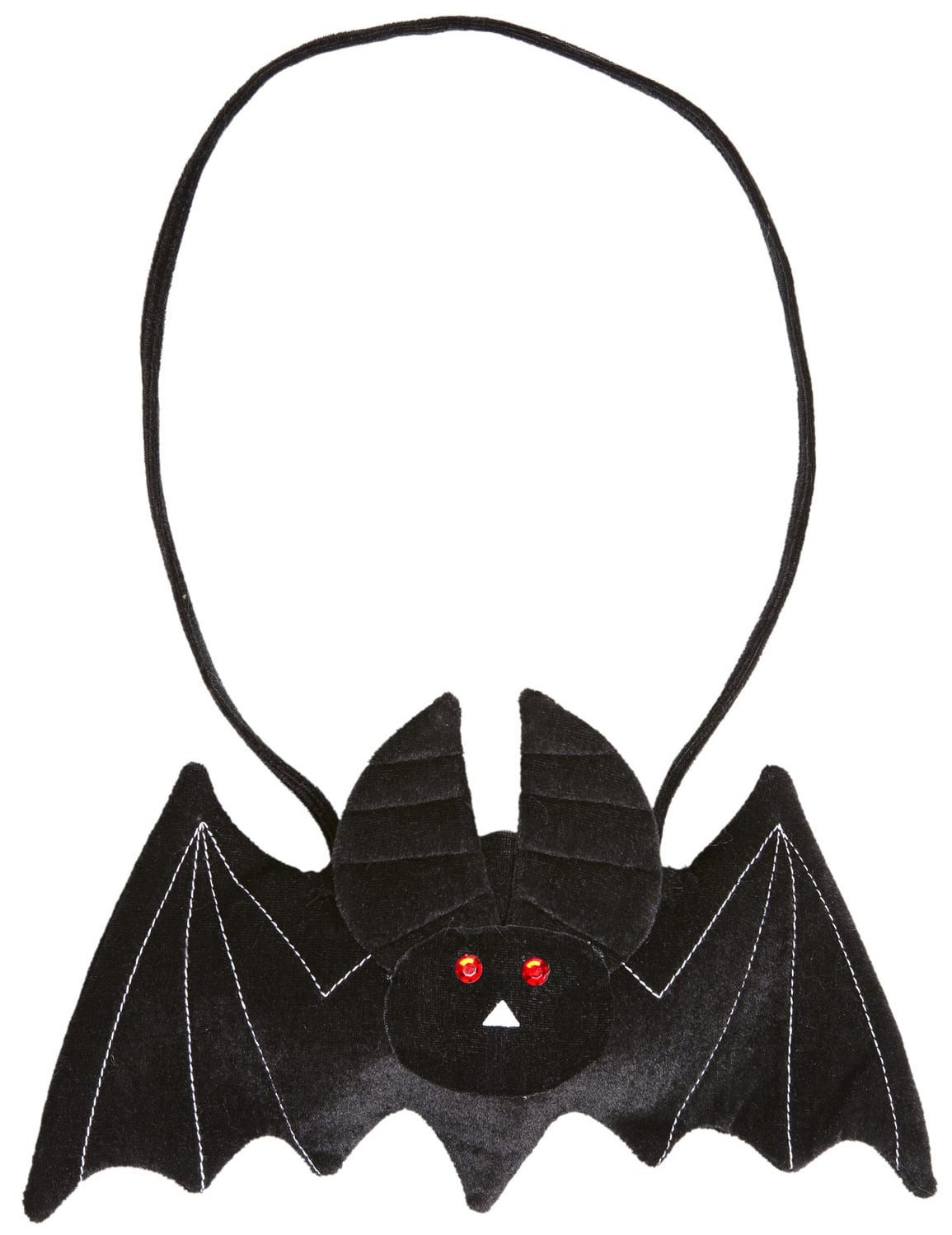 Widmann S.r.l. Kostüm Halloween-Handtasche Fledermaus schwarz-rot 32x19cm