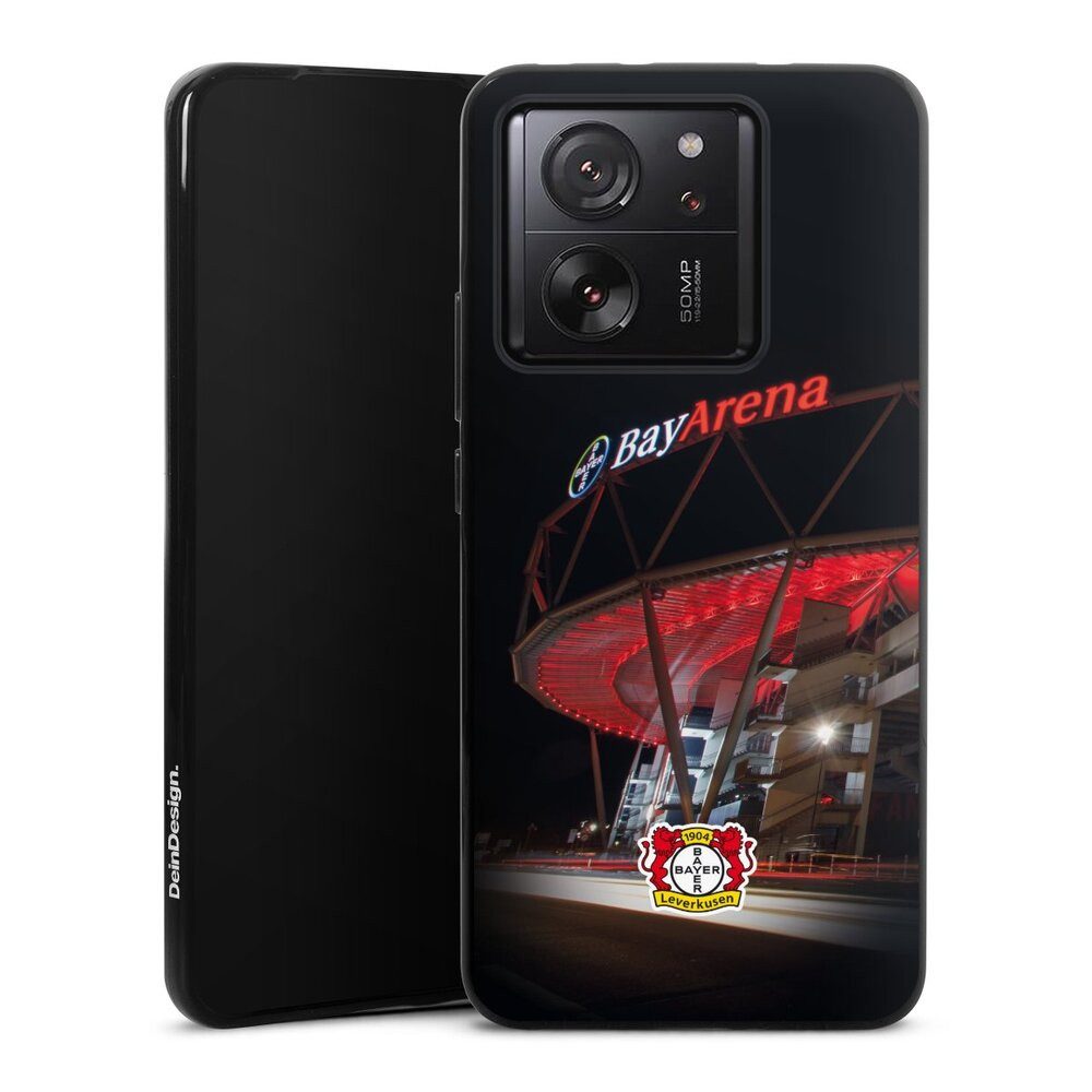 DeinDesign Handyhülle Bayer 04 Leverkusen Stadion Offizielles Lizenzprodukt, Xiaomi 13T Pro Silikon Hülle Bumper Case Handy Schutzhülle