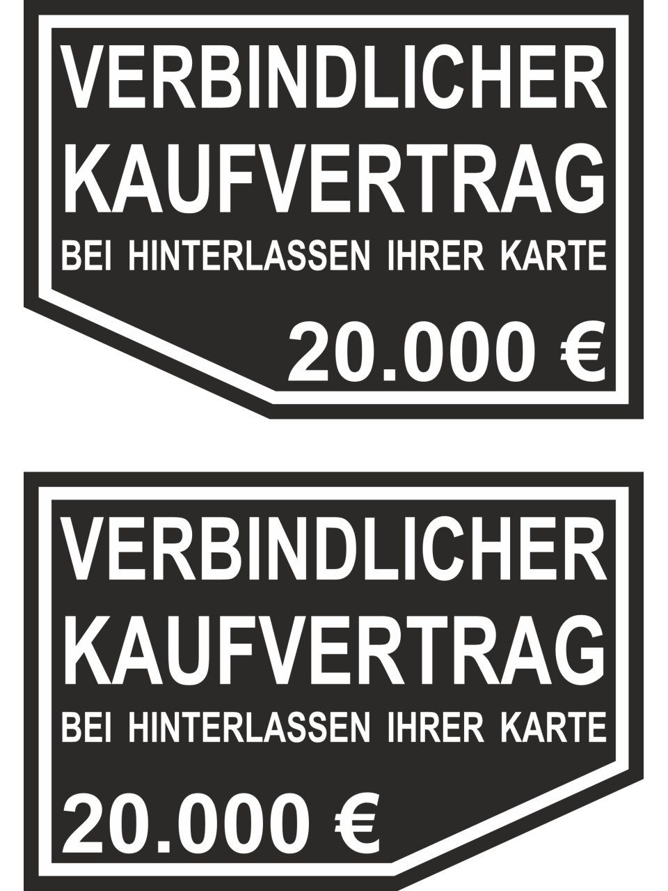 Hermann Schütz Aufkleber Hermann Schütz Aufkleber Verbindlicher Kaufvertrag