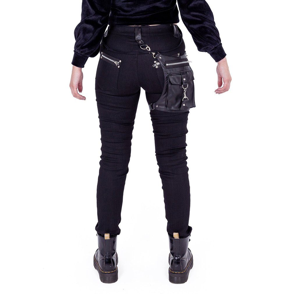 Heartless Röhrenhose Odette Gothic Harness Pants günstig online kaufen