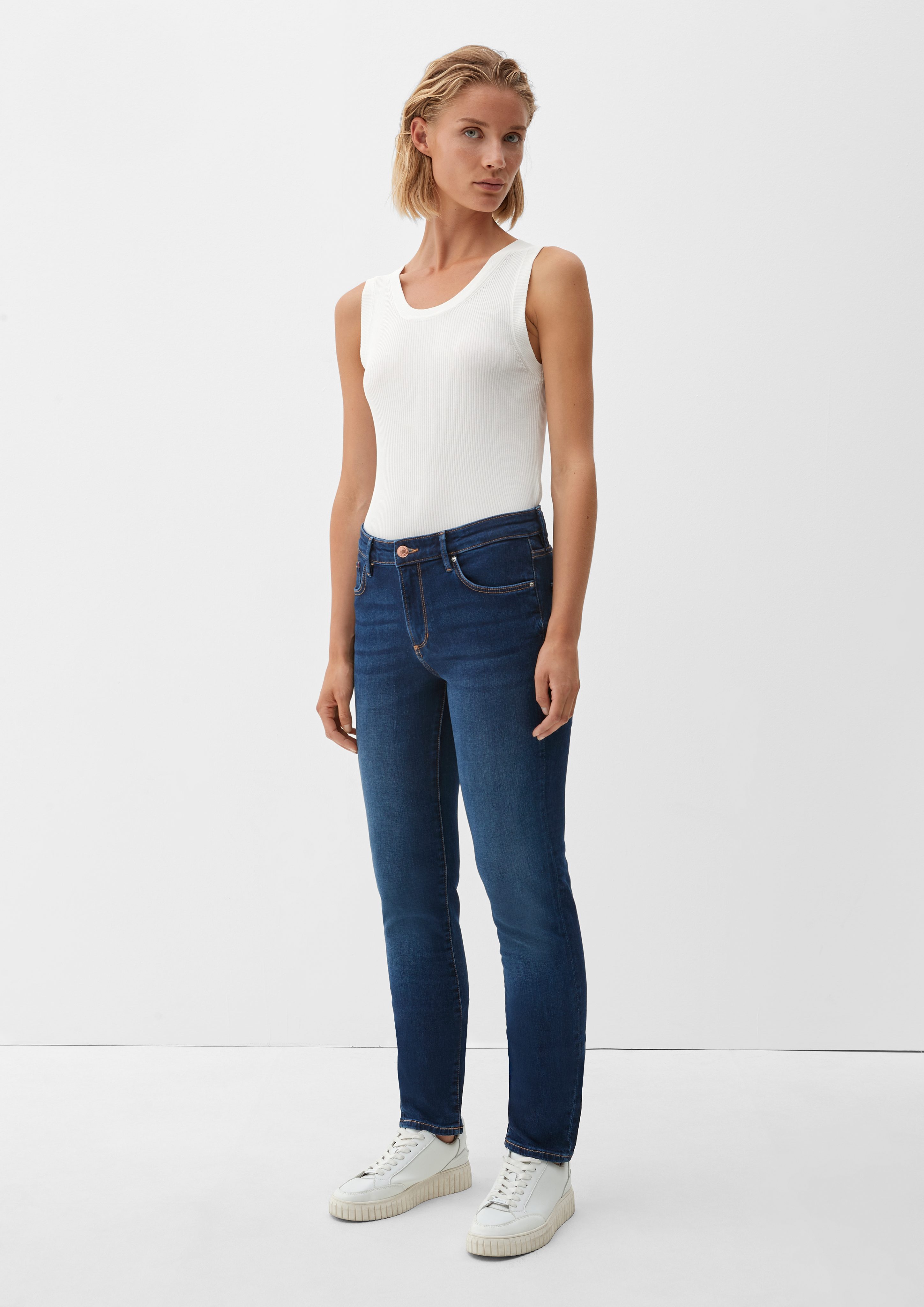 s.Oliver 5-Pocket-Jeans Jeans Betsy / Slim günstig online kaufen