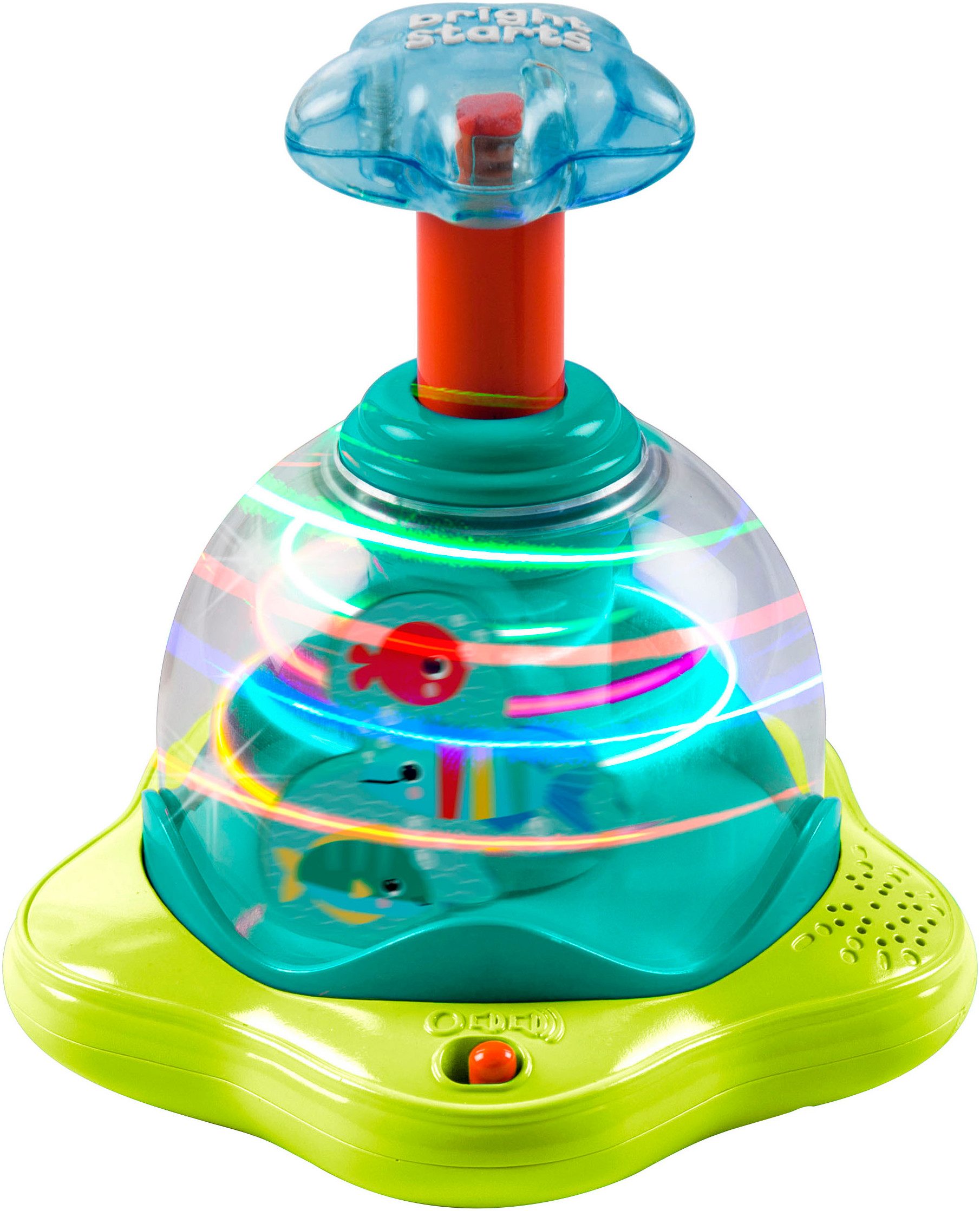 Bright Starts Kreisel Press & Glow Spinner™, mit Licht und Sound