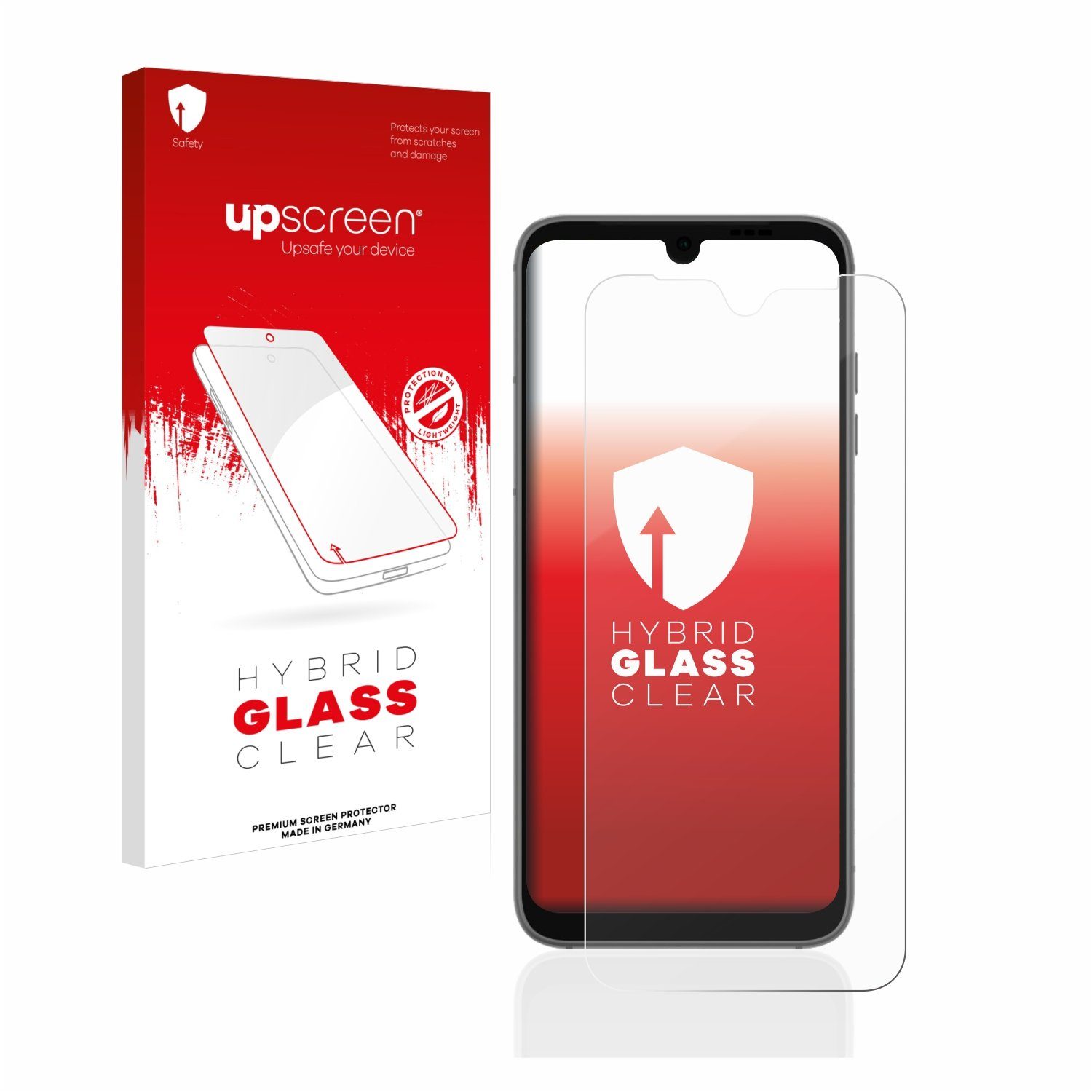 upscreen flexible Panzerglasfolie für Fairphone 4, Displayschutzglas, Schutzglas Glasfolie klar