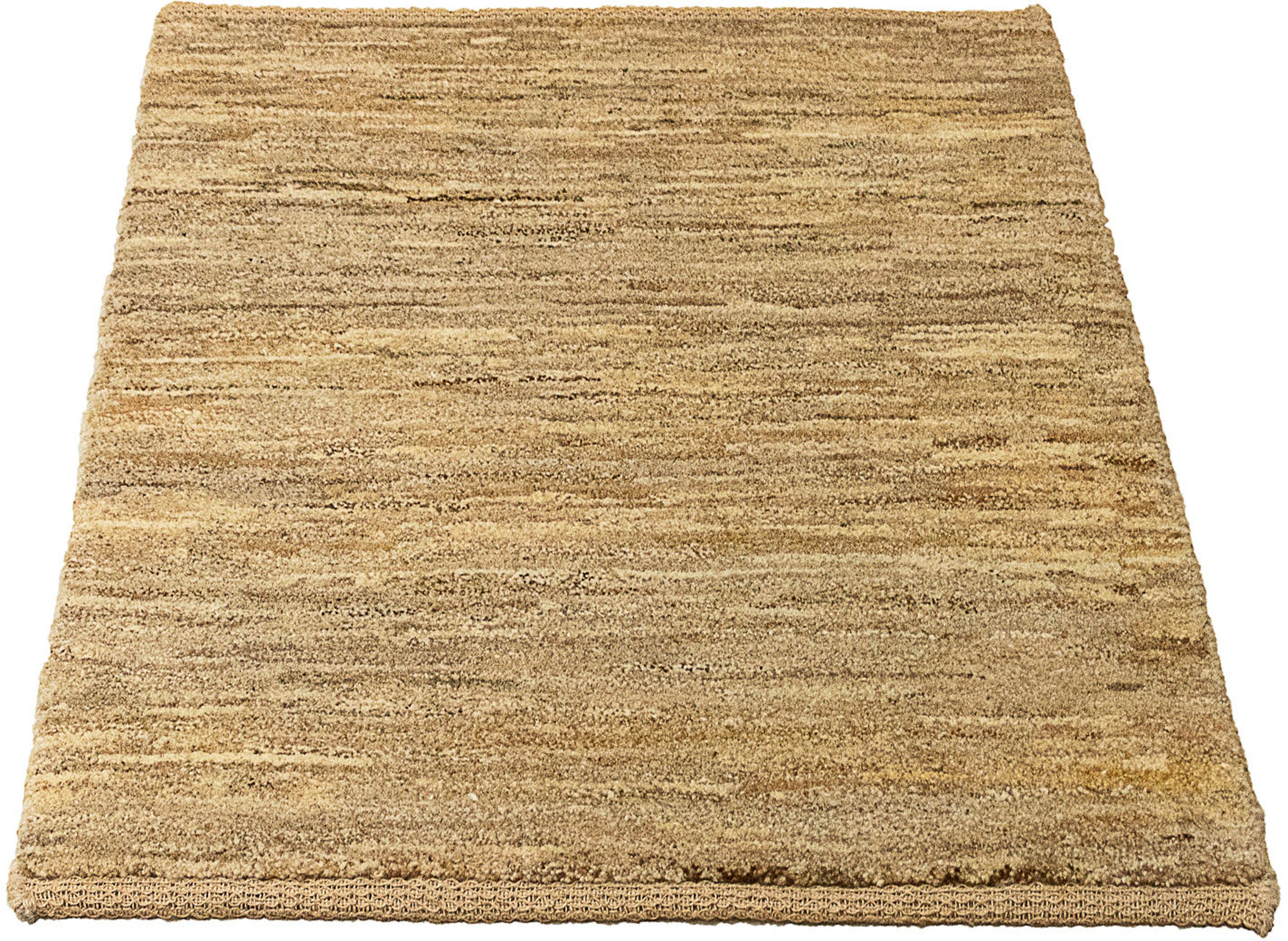 Wollteppich Gabbeh - Perser - 97 x 77 cm - mehrfarbig, morgenland, rechteckig, Höhe: 18 mm, Wohnzimmer, Handgeknüpft, Einzelstück mit Zertifikat