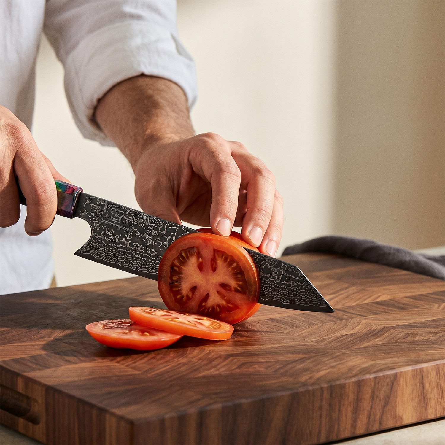 Küchenkompane Kochmesser Damast-Gyuto – Premium VG10 Stahl für die Profiküche