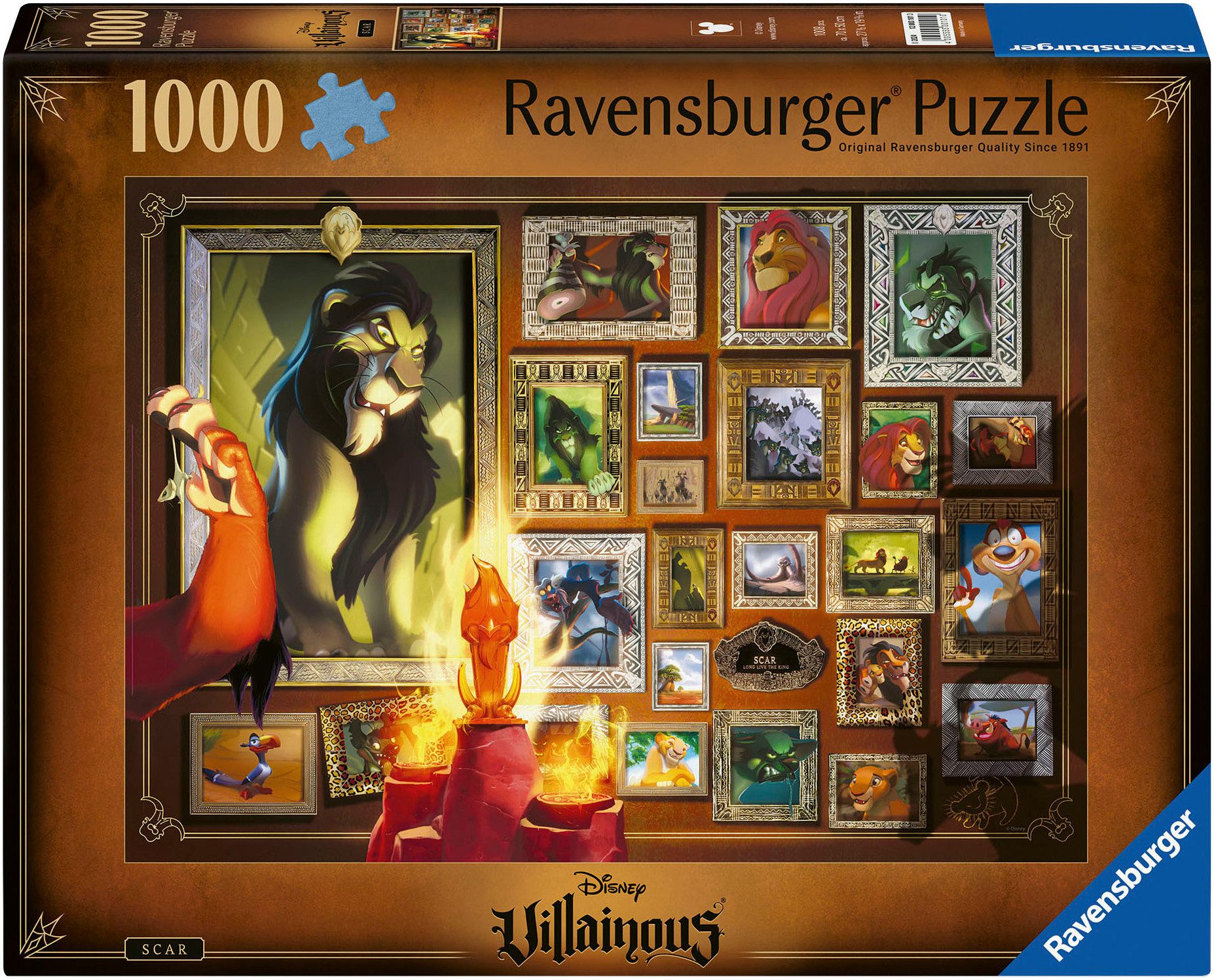 Ravensburger Puzzle Disney Villainous, Scar, 1000 günstig online kaufen