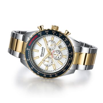 Gigandet Chronograph Chrono King, Mineralglas, Chronograph, Datumsanzeige, 24-Std. Anzeige, Tachymeter