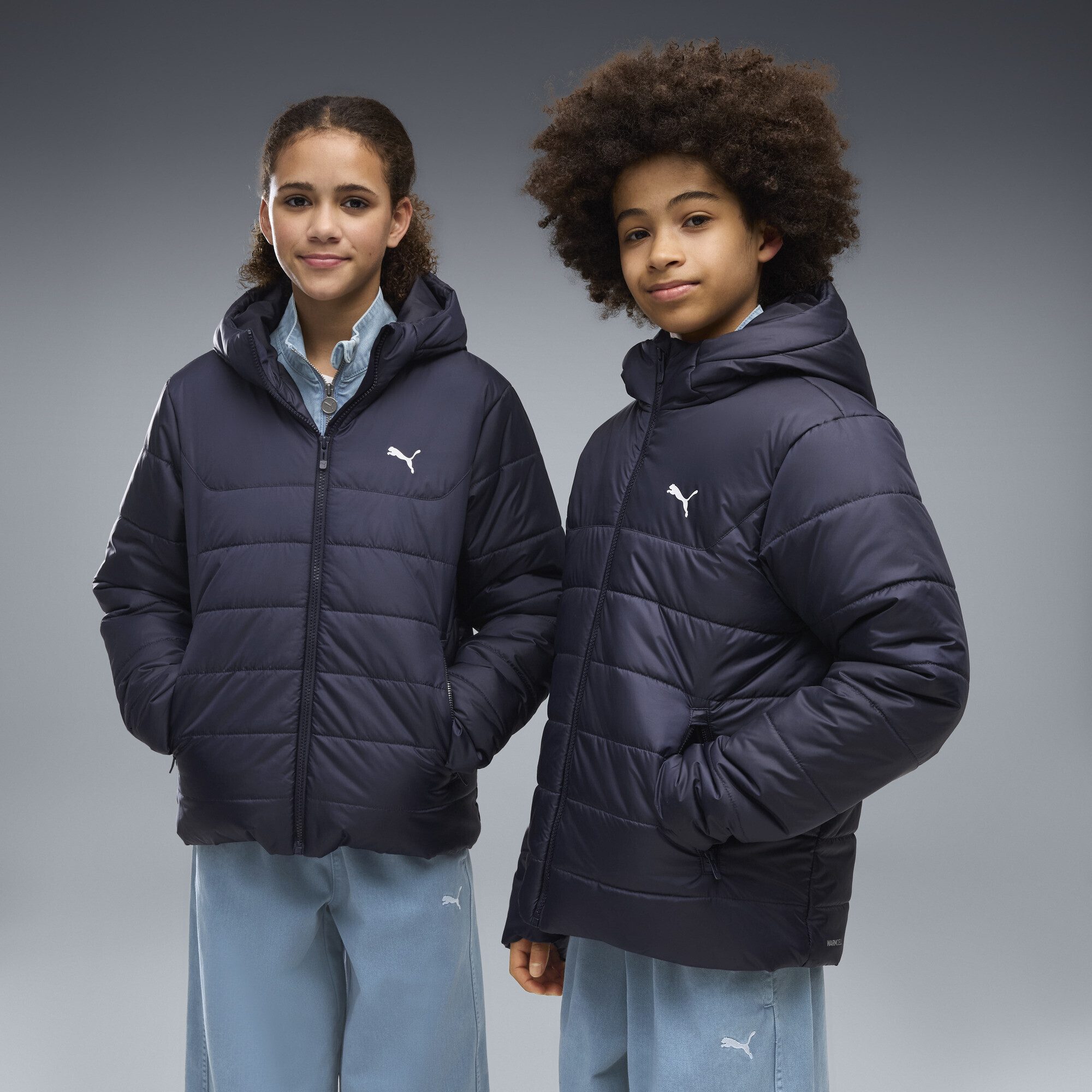PUMA Winterjacke Essentials Wattierte Kapuzenjacke Jugendliche
