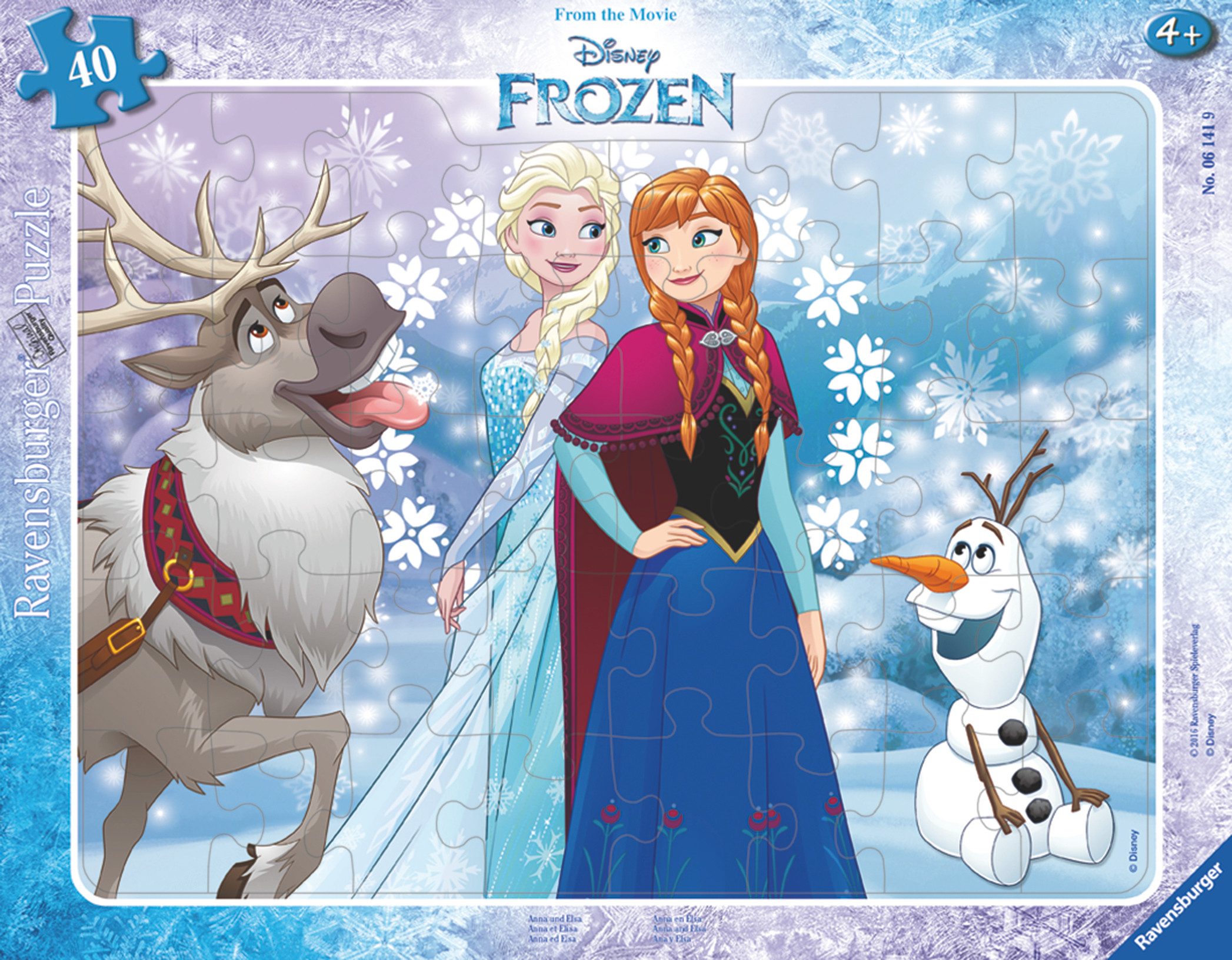 Ravensburger Verlag GmbH Puzzle Die Eiskönigin - Anna und Elsa, Puzzleteile günstig online kaufen