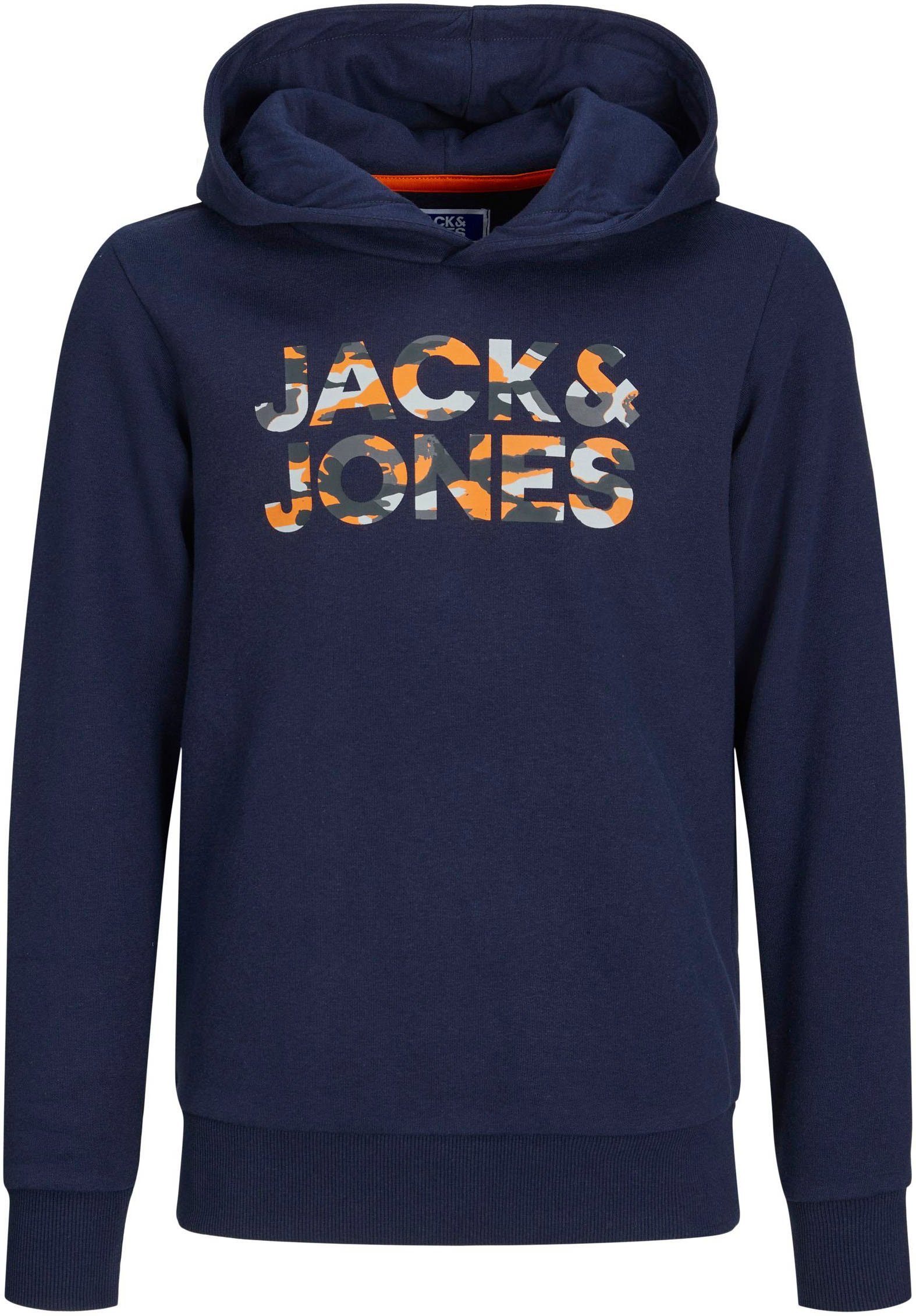 Jack & Jones JNR JJMILES SWEAT Blazer Navy HOOD Kapuzensweatshirt Junior