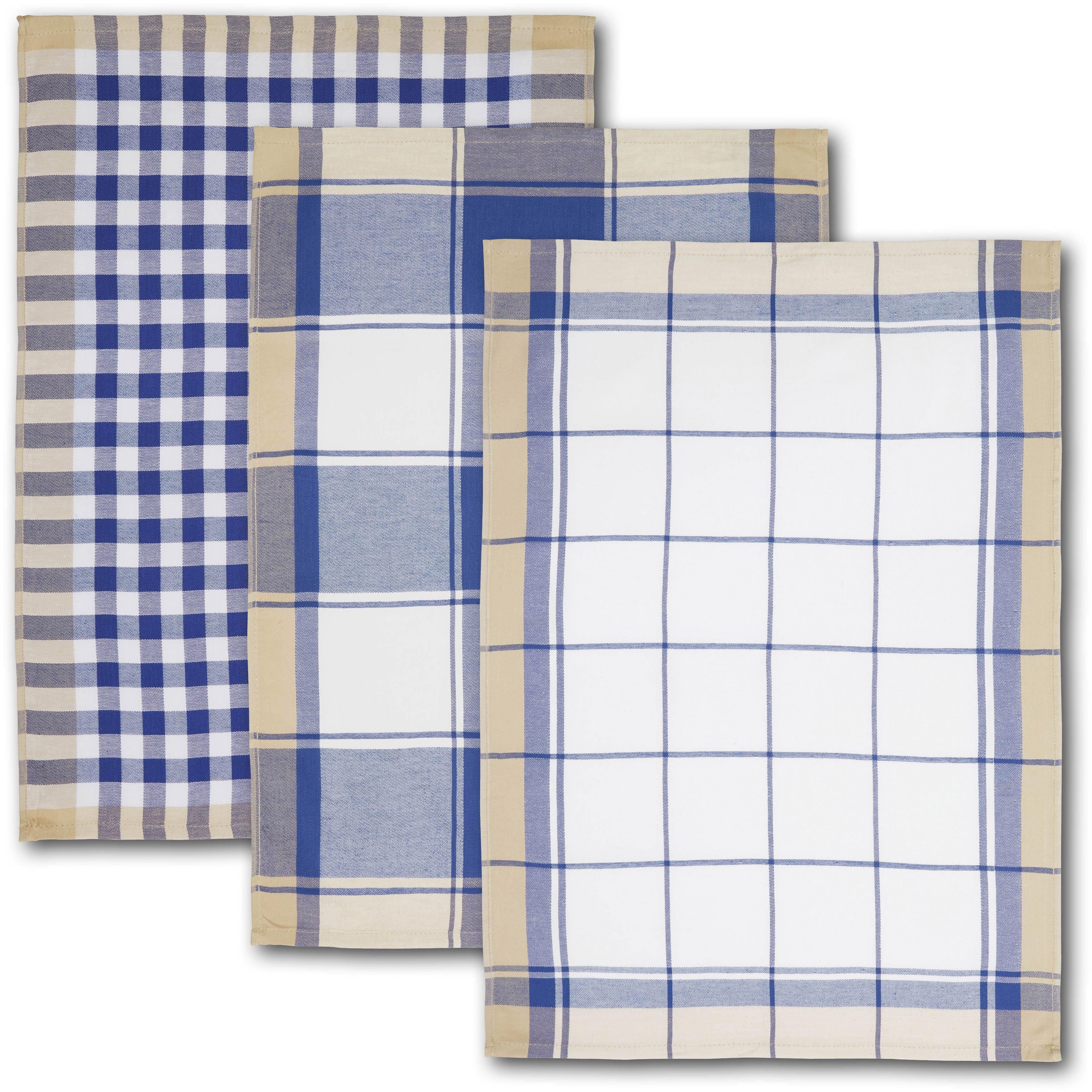 Dyckhoff Geschirrtuch KARO, Maße je Tuch ca. 50x70 cm, (Set, 6-tlg), mit dr günstig online kaufen