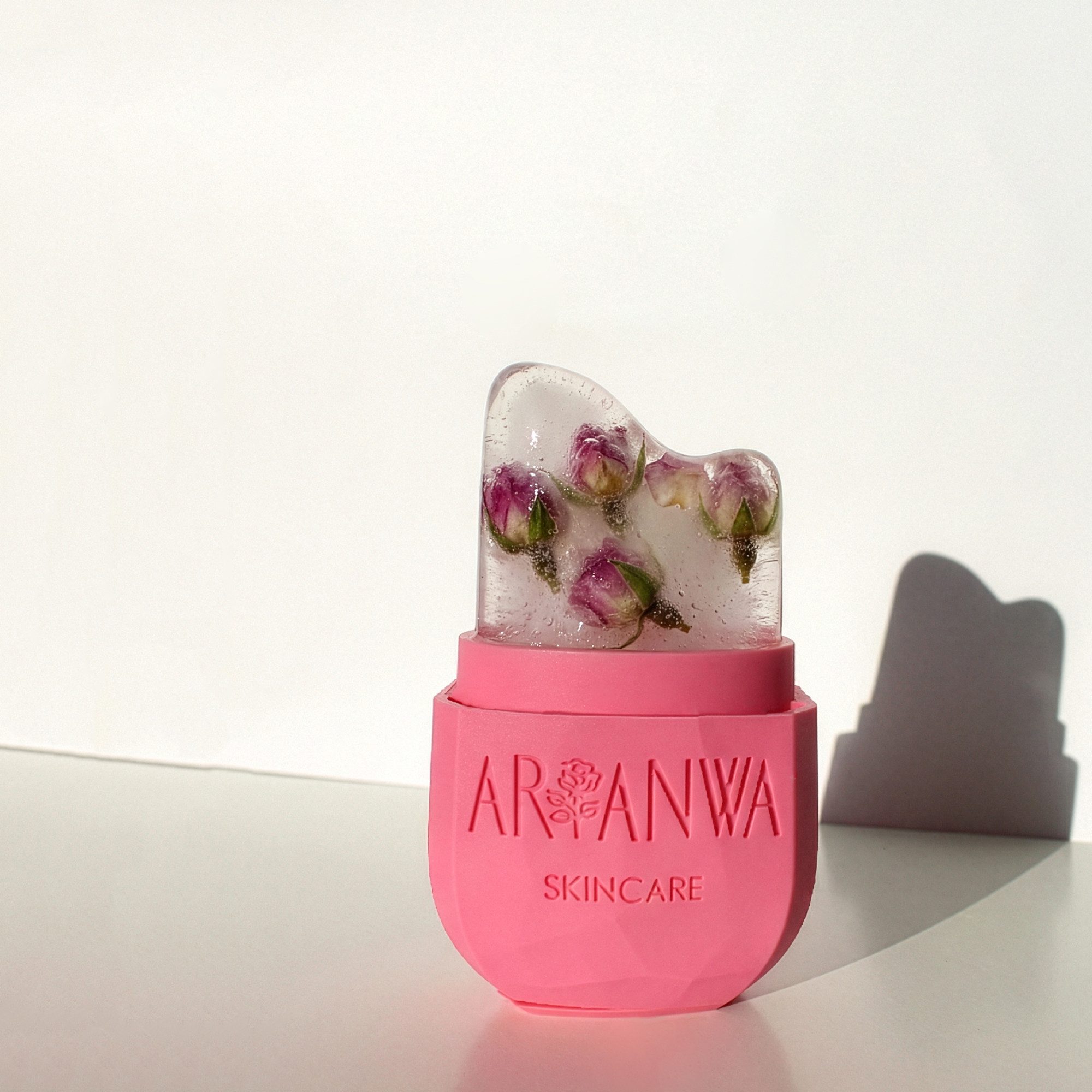 ARI ANWA Skincare Massagegerät Facial Ice Cube - Facial Ice Roller - Eismassage fürs Gesicht