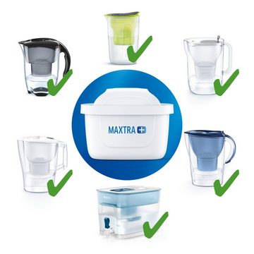 BRITA Wasserfilter MAXTRA+ Pack12, reduziert Kalk, Chlor, Blei & Kupfer im Leitungswasser