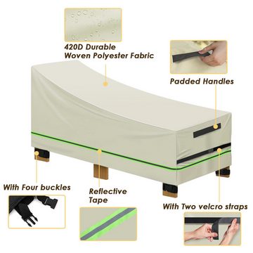 Stuhlhusse KING DO WAY Liegestuhlabdeckung – Wetterfest & Langlebig, KING DO WAY, Wasserdicht, UV-Schutz