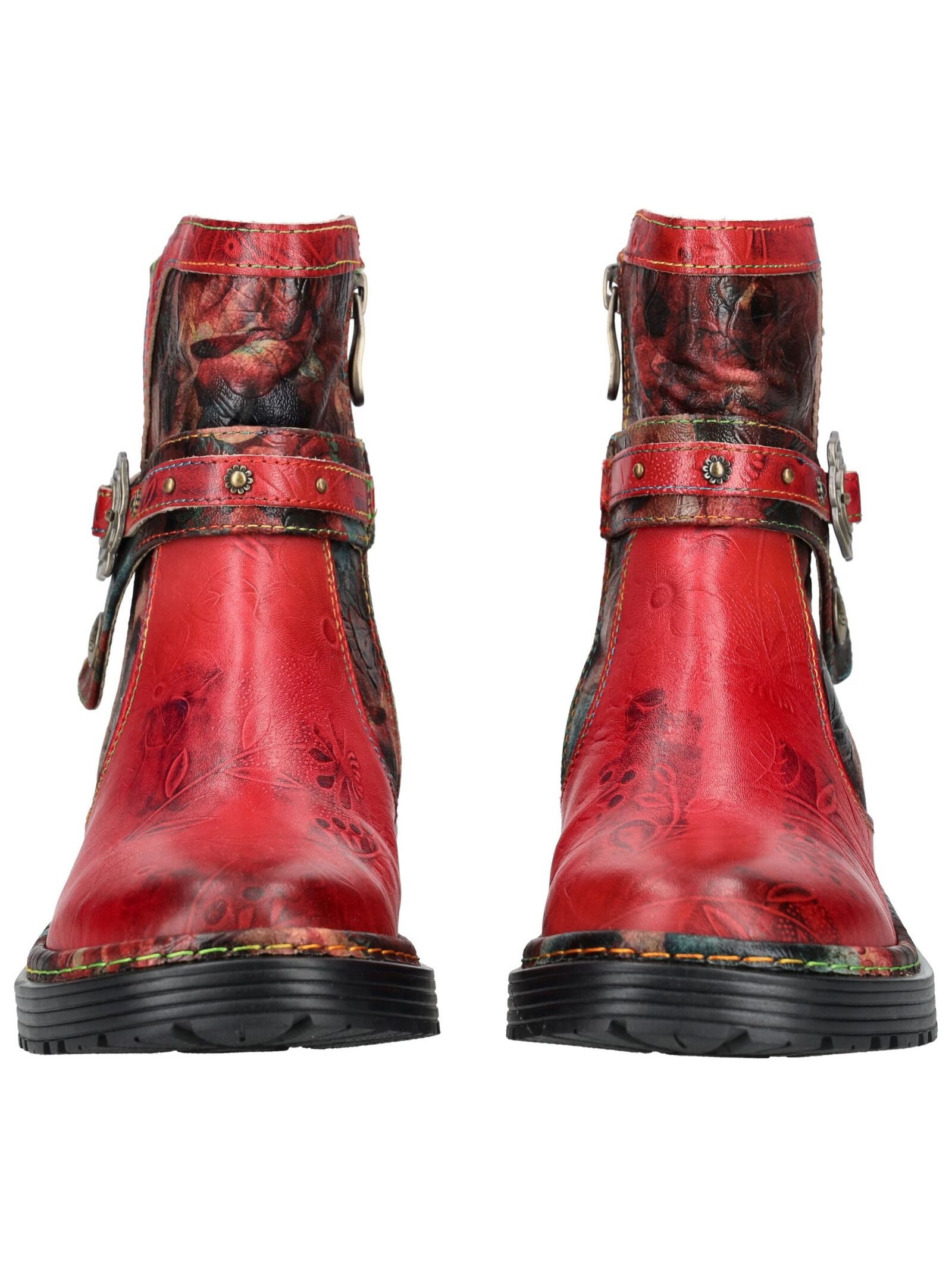LAURA VITA LAURA VITA Stiefelette Leder/Textil Bikerboots